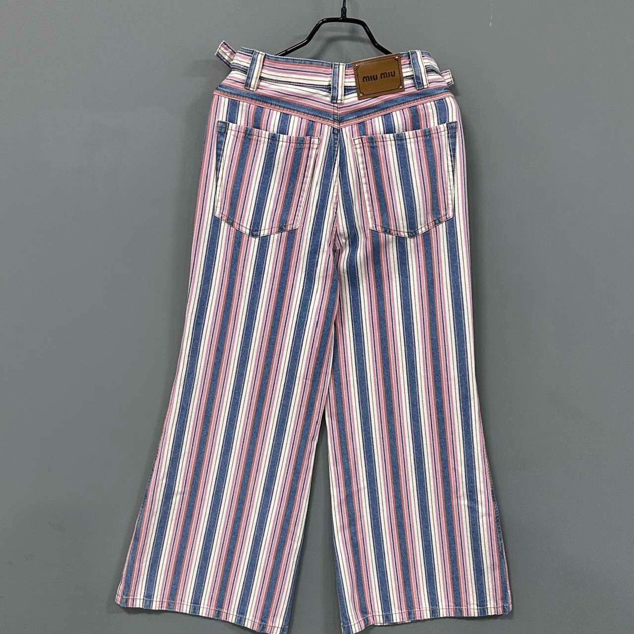 Miu Miu Miu Miu Retro Denim Jeans 36 Women Size 36" / US 14 / IT 50 - 2 Thumbnail