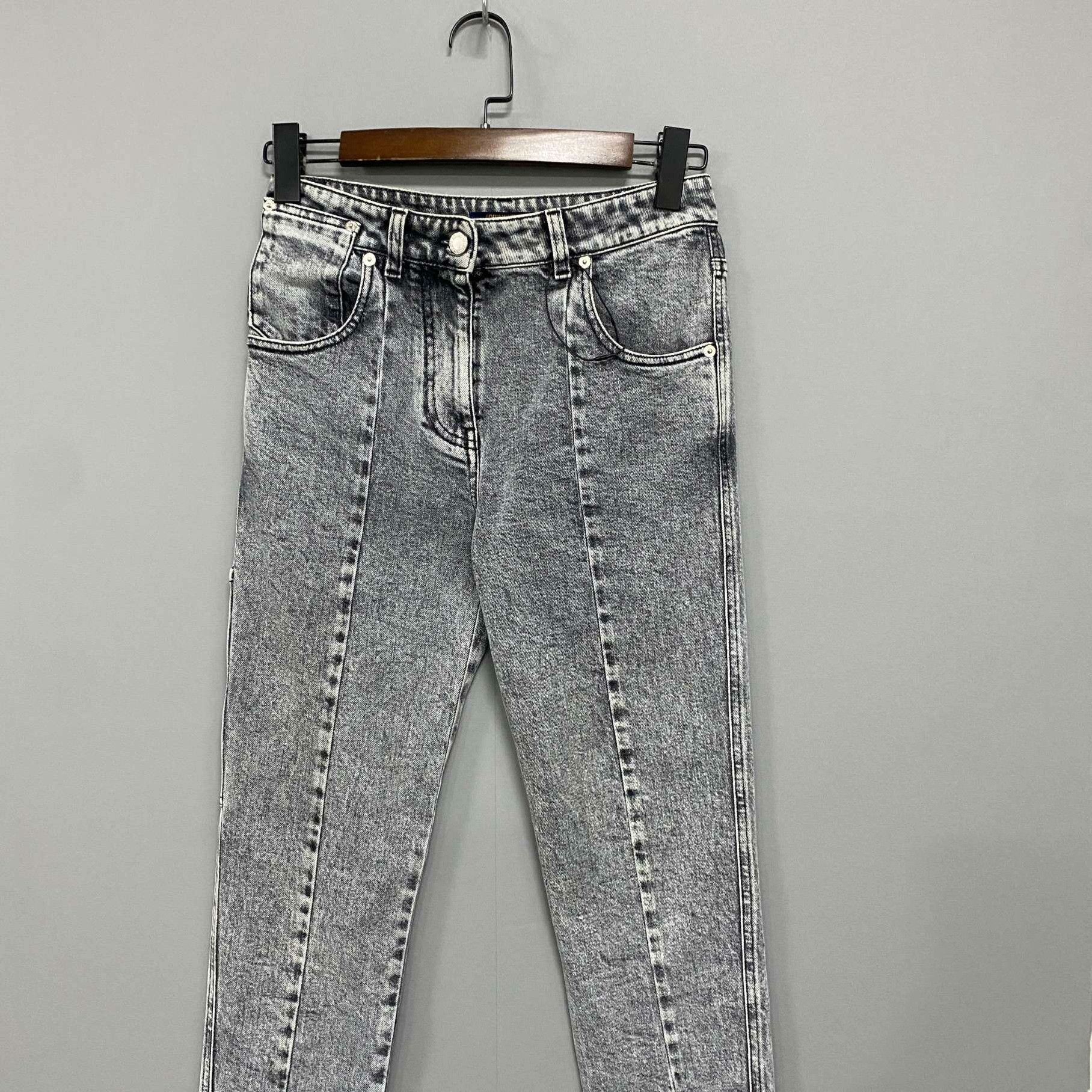 Louis Vuitton Louis Vuitton Retro Denim Gray Denim Jeans 28 Men Size US 28 / EU 44 - 3 Thumbnail