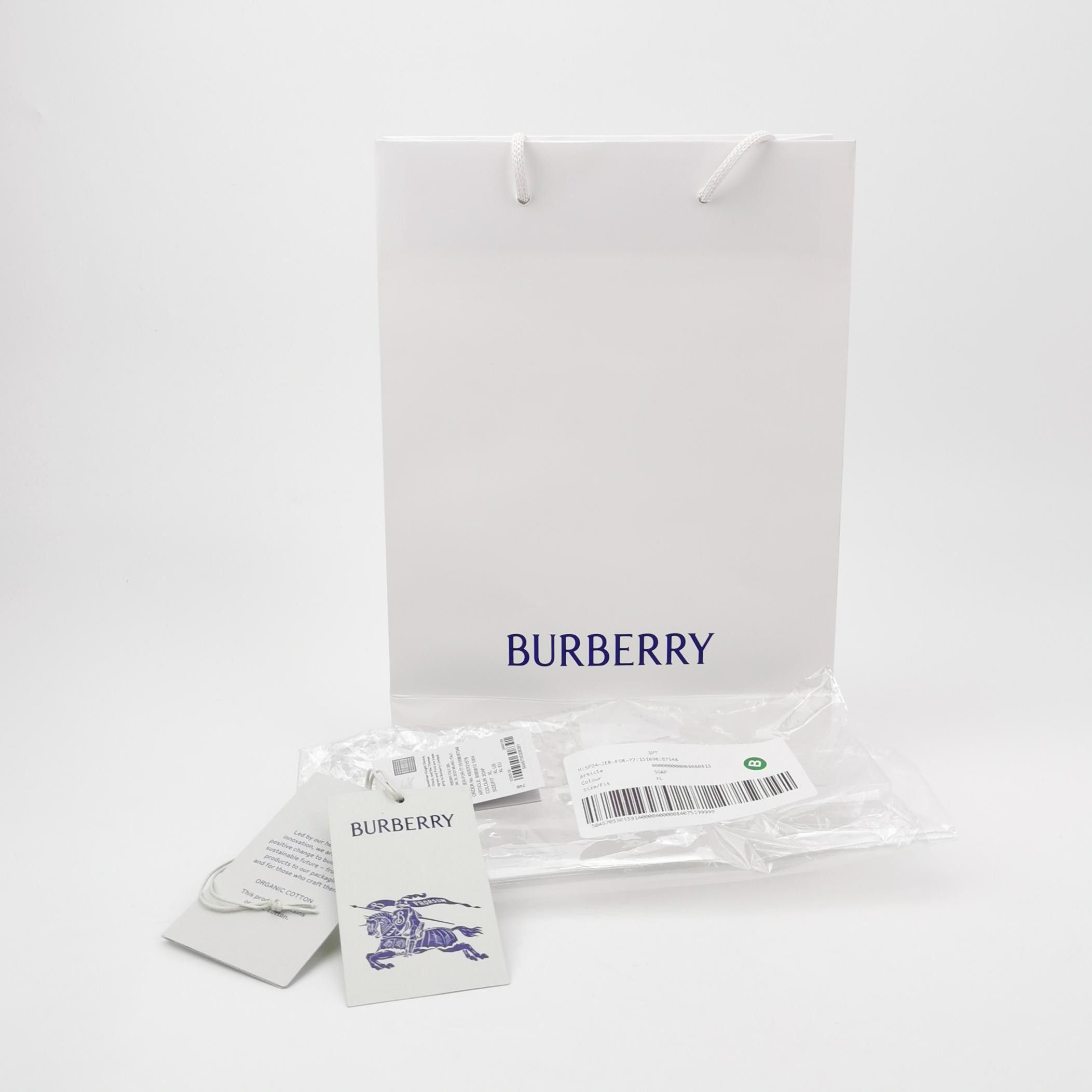 Burberry Burberry EKD Patch Cotton T-Shirt Size XL Size US XL / EU 56 / 4 - 6 Thumbnail
