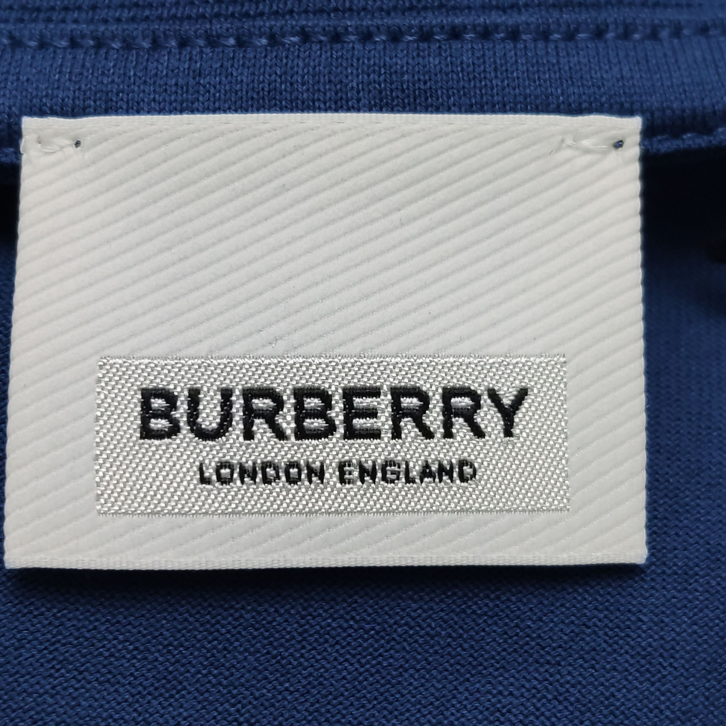 Burberry Burberry Graphic Logo T-Shirt Blue XL Size US XL / EU 56 / 4 - 6 Thumbnail