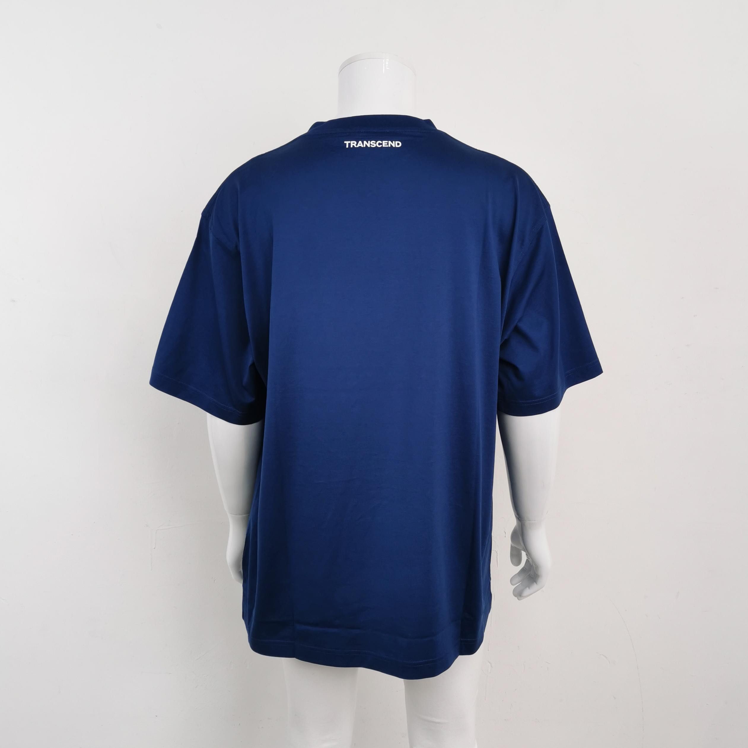 Burberry Burberry Graphic Logo T-Shirt Blue XL Size US XL / EU 56 / 4 - 3 Thumbnail
