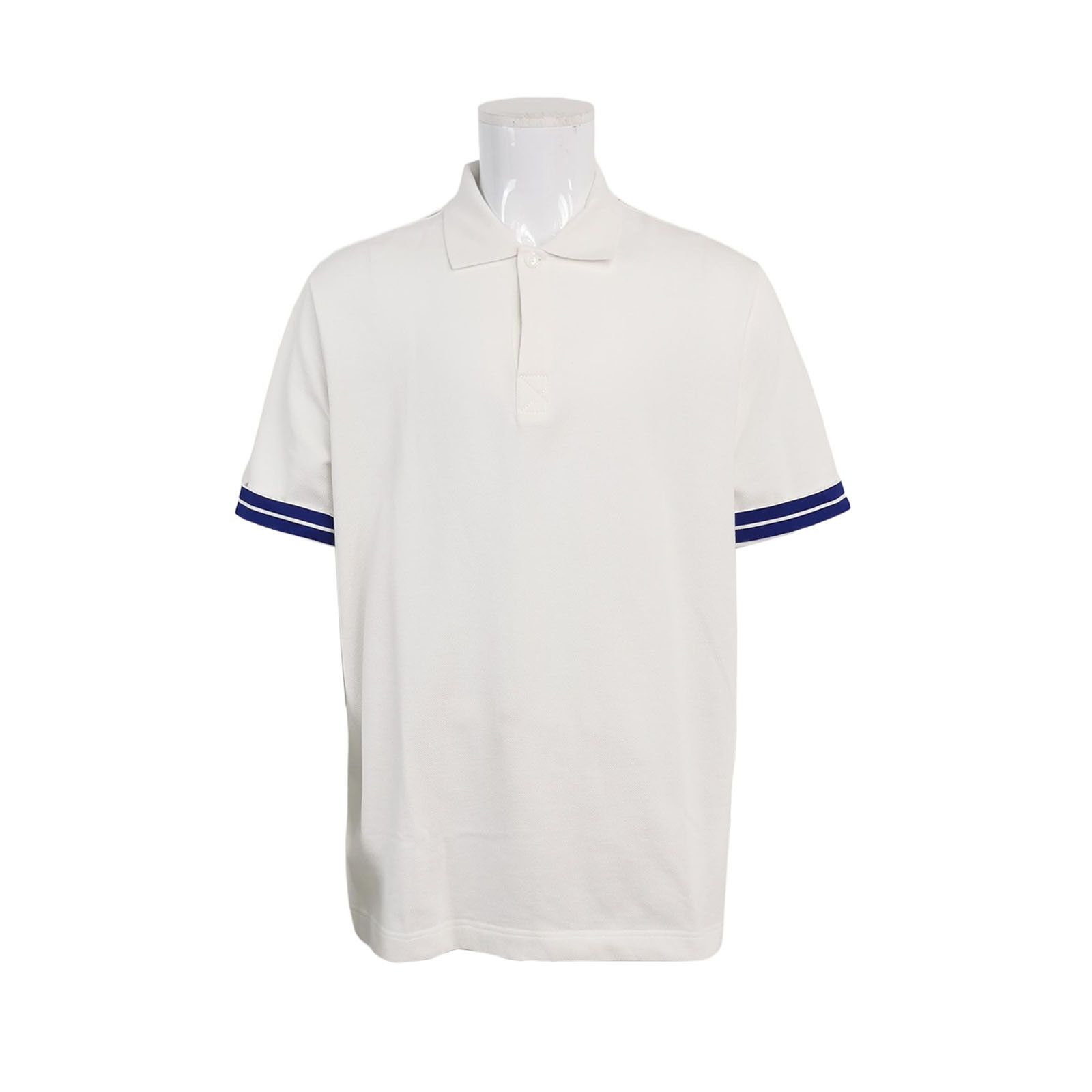 Burberry Burberry Stripe Trim Cotton Polo Shirt XL Size US XL / EU 56 / 4 - 2 Thumbnail