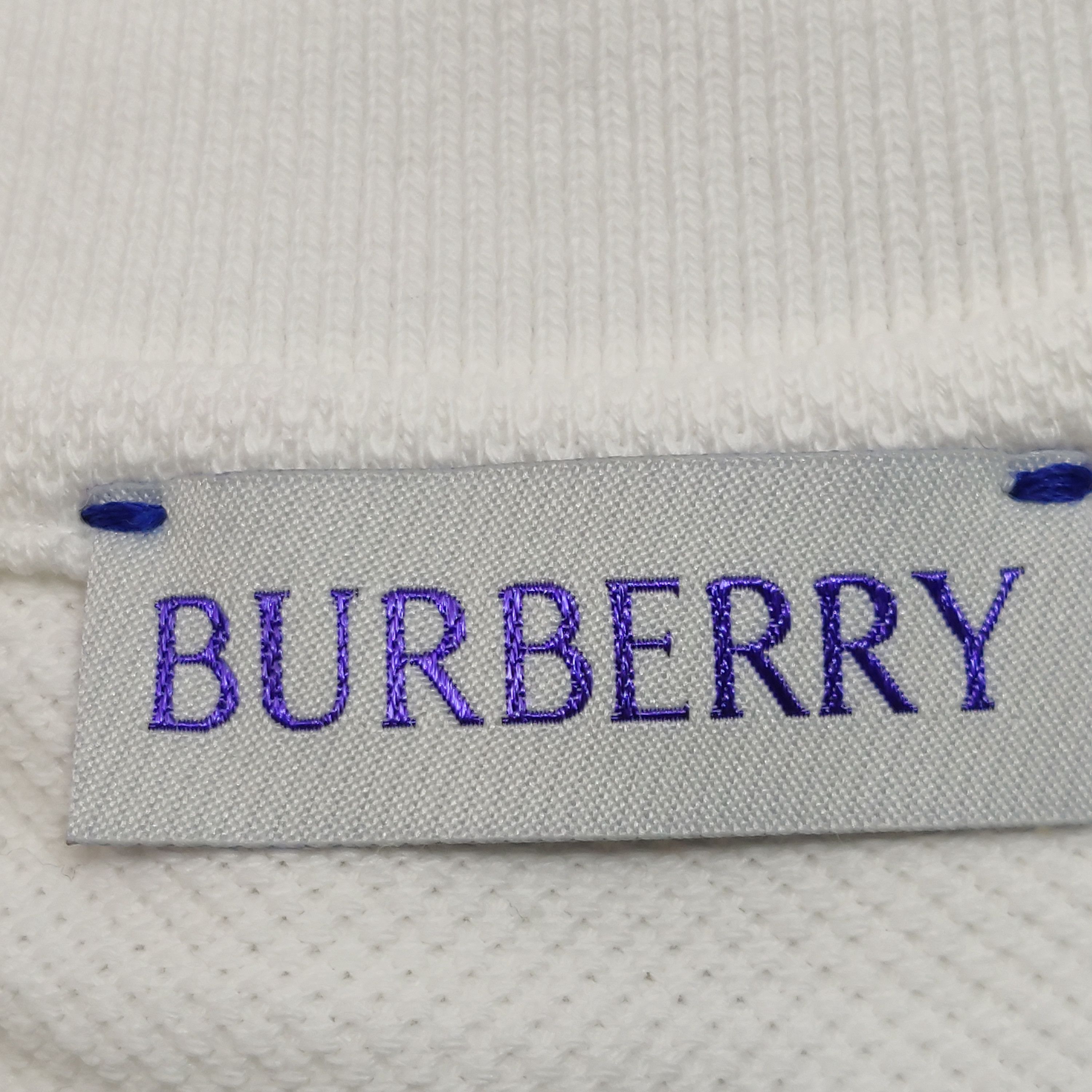 Burberry Burberry Stripe Trim Cotton Polo Shirt XL Size US XL / EU 56 / 4 - 7 Thumbnail