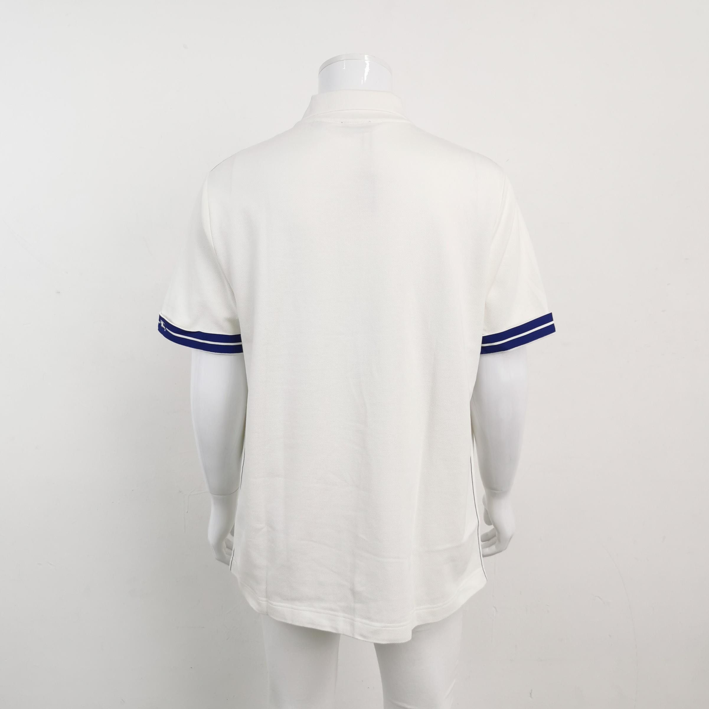 Burberry Burberry Stripe Trim Cotton Polo Shirt XL Size US XL / EU 56 / 4 - 3 Thumbnail