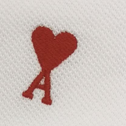 AMI AMI Heart Logo Polo Shirt Size L Size US L / EU 52-54 / 3 - 4 Thumbnail