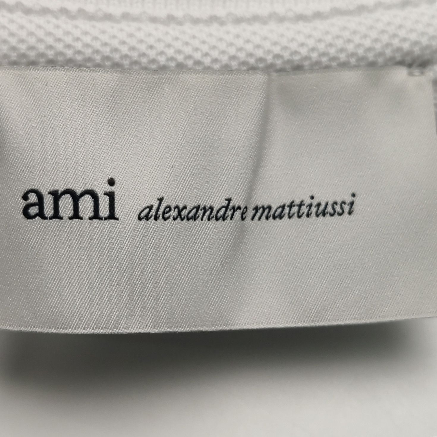 AMI AMI Heart Logo Pique Polo Shirt Size S Size US S / EU 44-46 / 1 - 8 Thumbnail