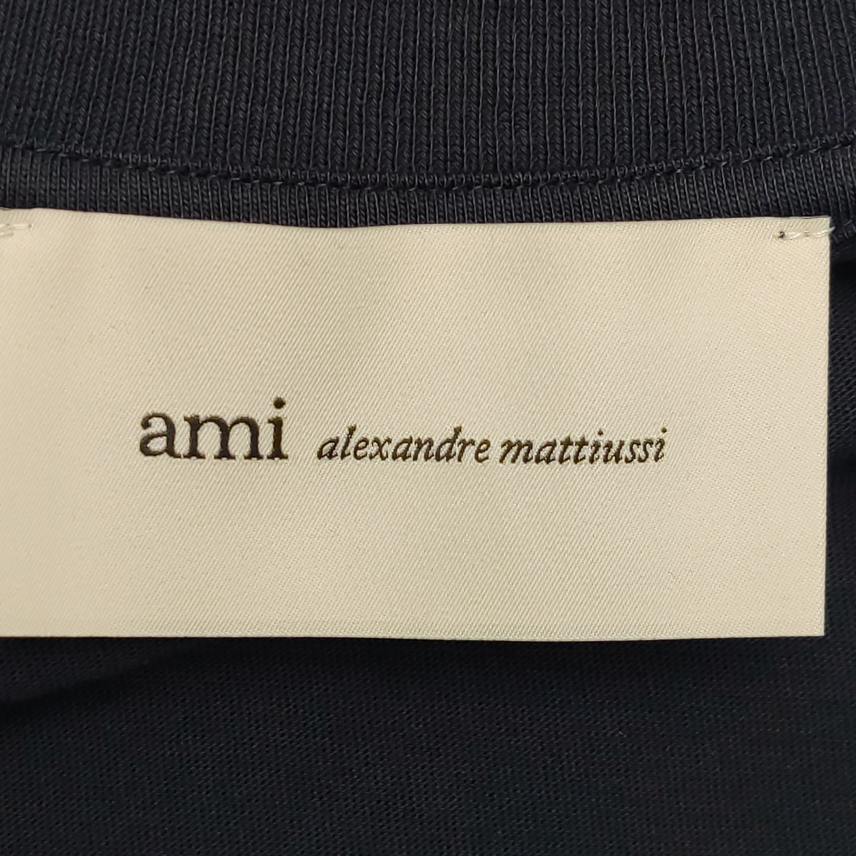 AMI AMI Heart Logo T-Shirt Size S Size US S / EU 44-46 / 1 - 7 Thumbnail