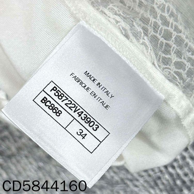 Chanel Chanel White Tank Top it_34 Women Size XXS / US 00 / IT 34 - 4 Thumbnail