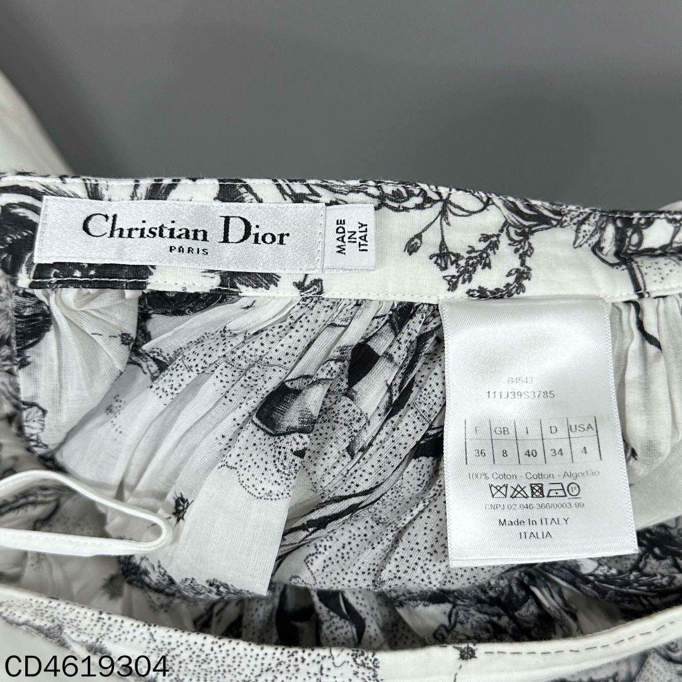 Dior Dior Printed Dress it_36 Women Size XS / US 0-2 / IT 36-38 - 4 Thumbnail