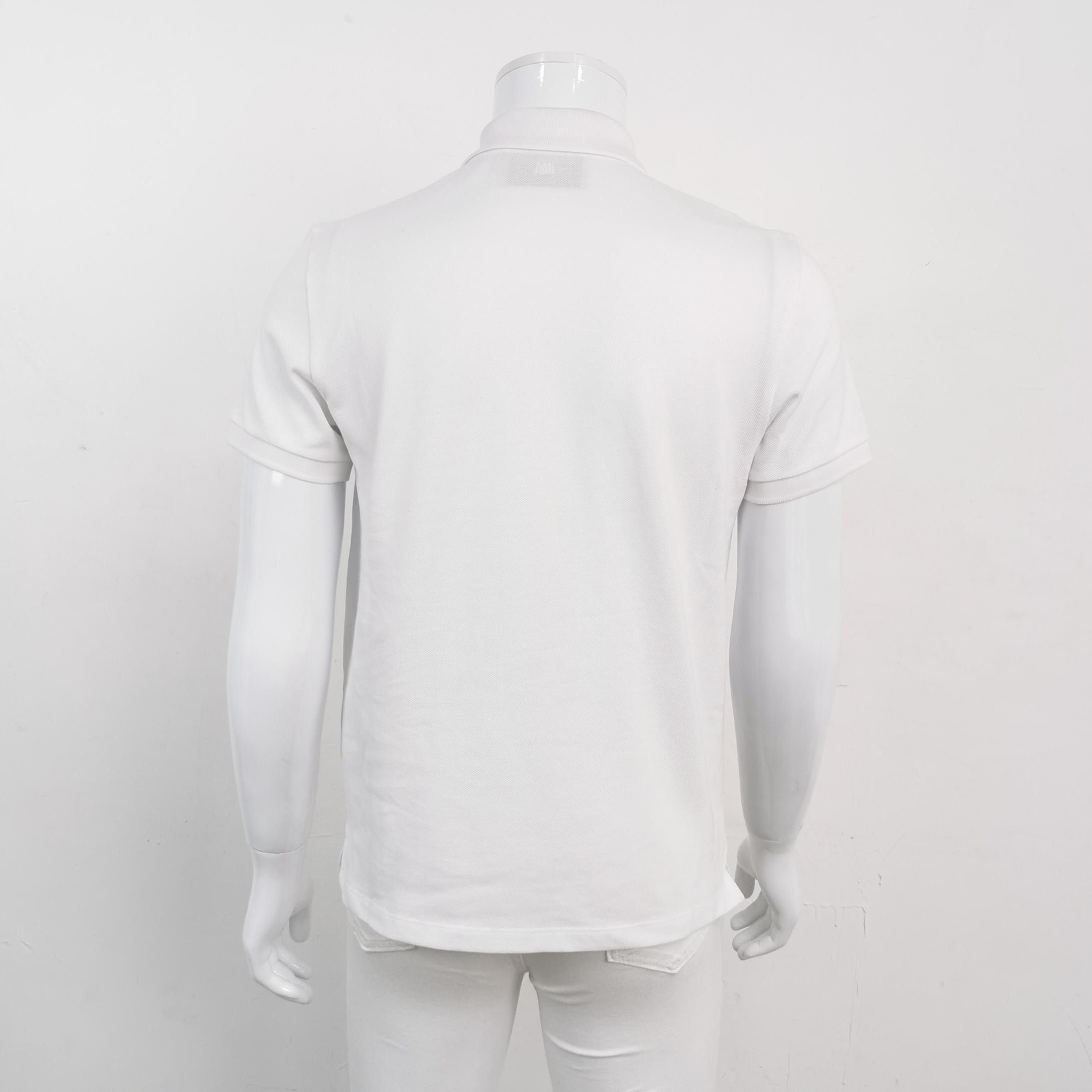 AMI AMI Alexandre Mattiussi Red Heart Logo Polo Size M Size US M / EU 48-50 / 2 - 3 Thumbnail