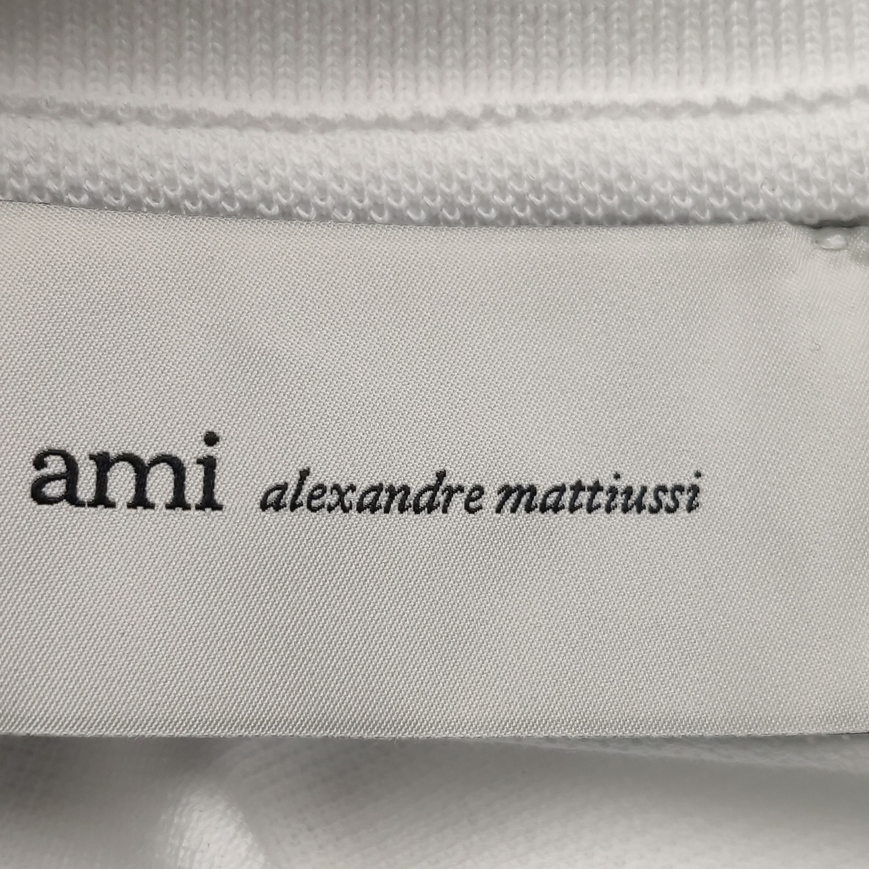 AMI AMI Alexandre Mattiussi Red Heart Logo Polo Size M Size US M / EU 48-50 / 2 - 8 Thumbnail