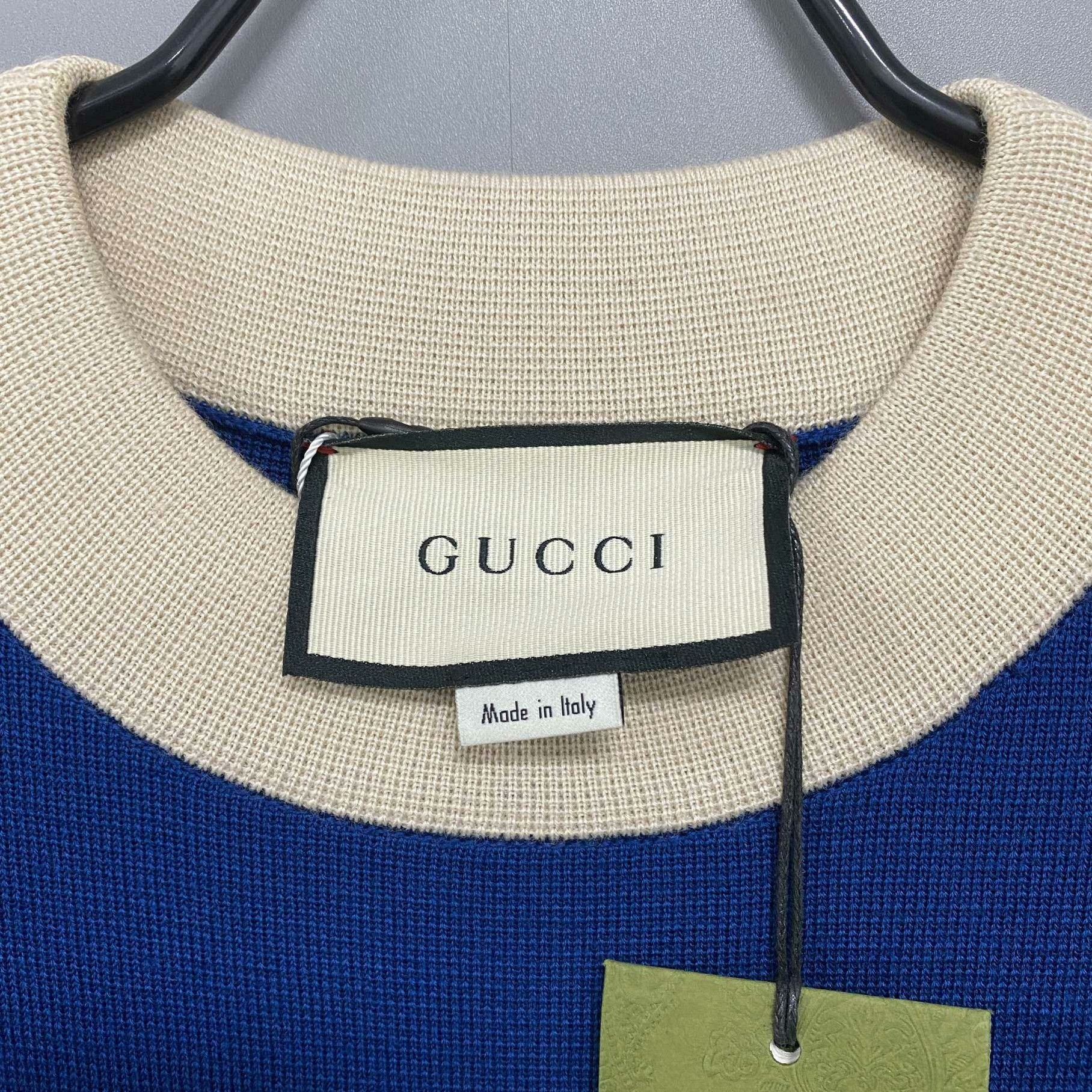 Gucci Gucci Knit Blue Dress S Women Size S / US 4 / IT 40 - 4 Thumbnail