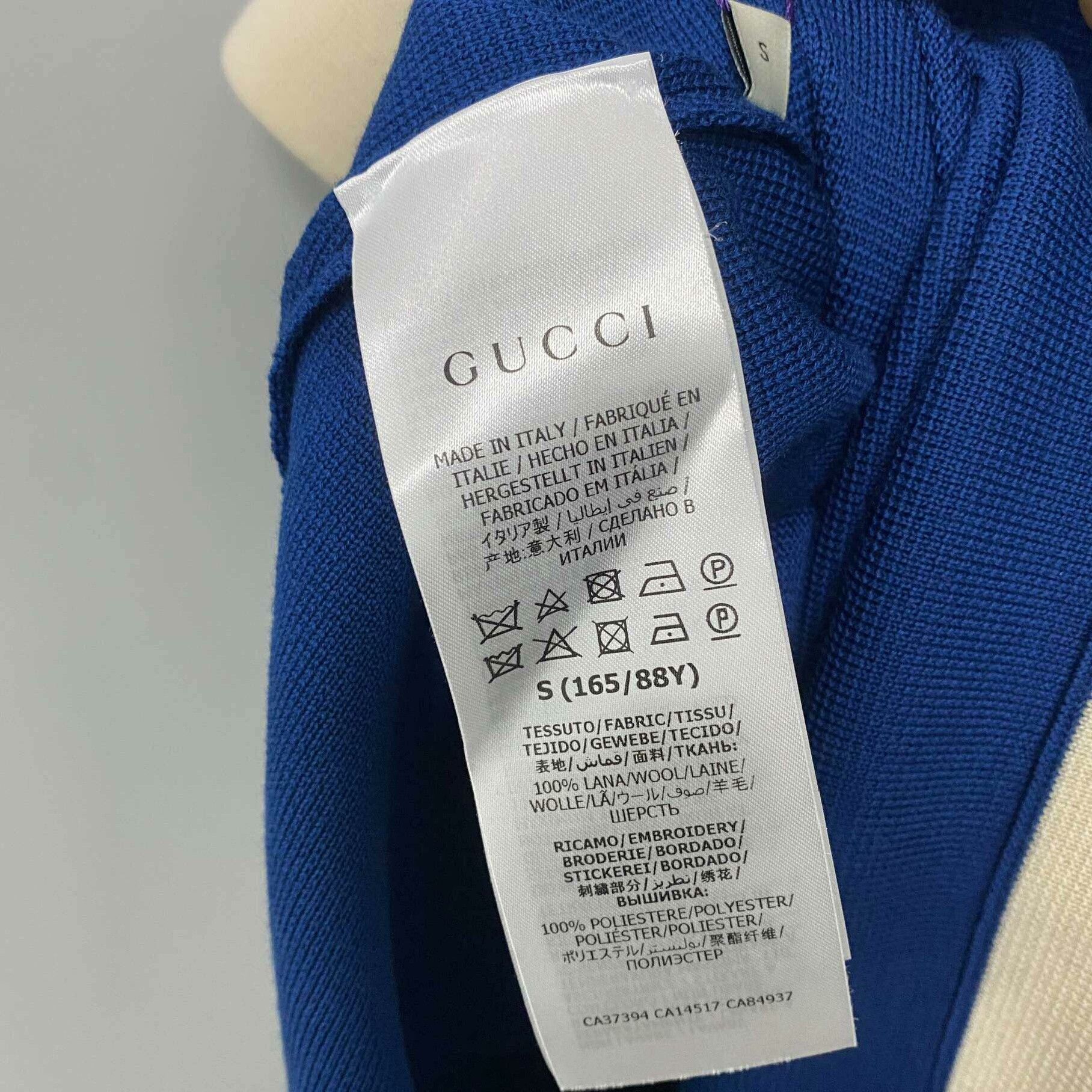 Gucci Gucci Knit Blue Dress S Women Size S / US 4 / IT 40 - 7 Thumbnail