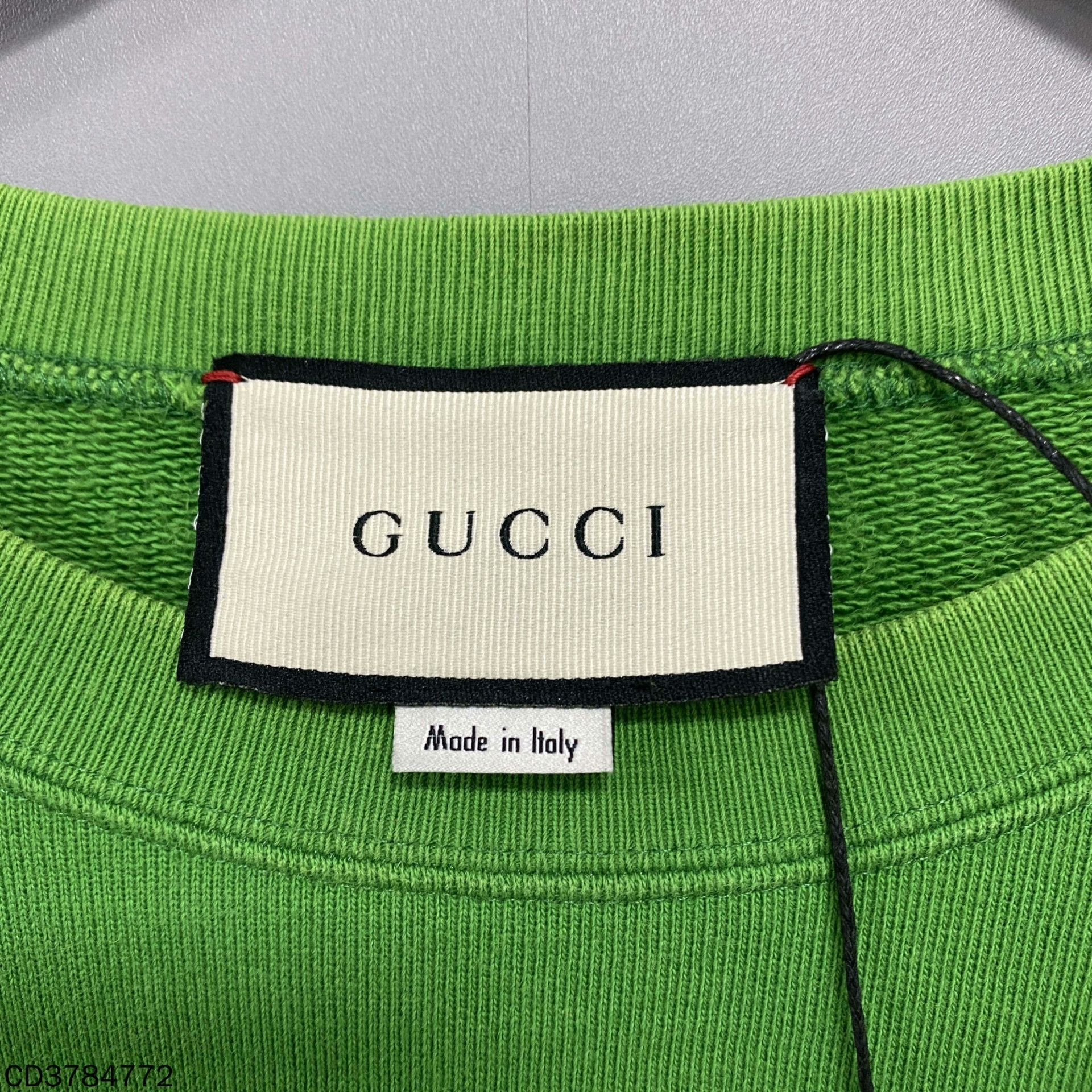Gucci Gucci Retro Green Hoodie s Men Size US S / EU 44-46 / 1 - 4 Thumbnail