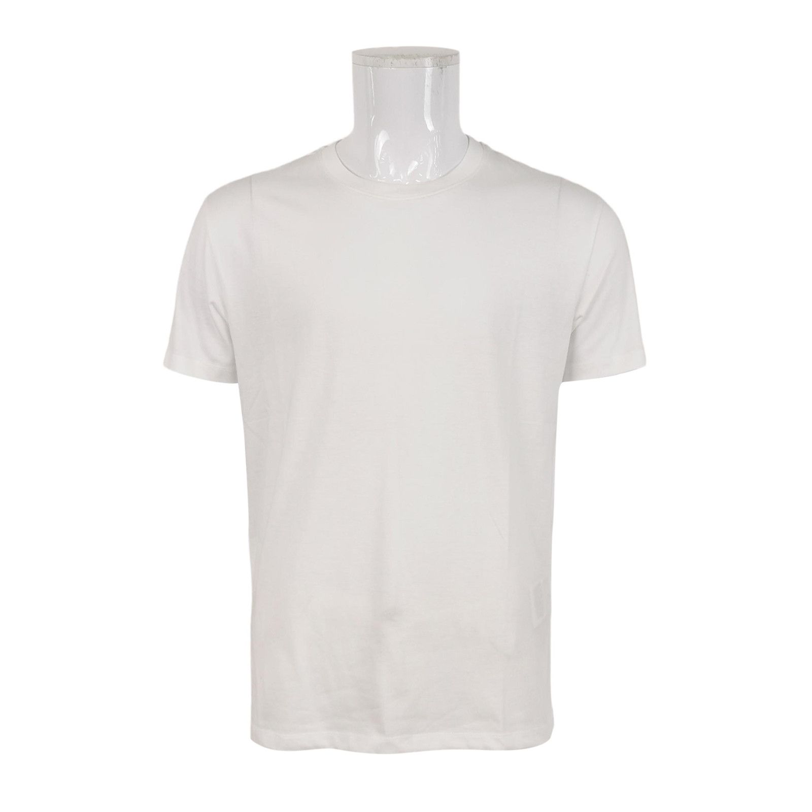 Valentino Valentino White Cotton Crewneck T-Shirt Size M Size US M / EU 48-50 / 2 - 2 Thumbnail