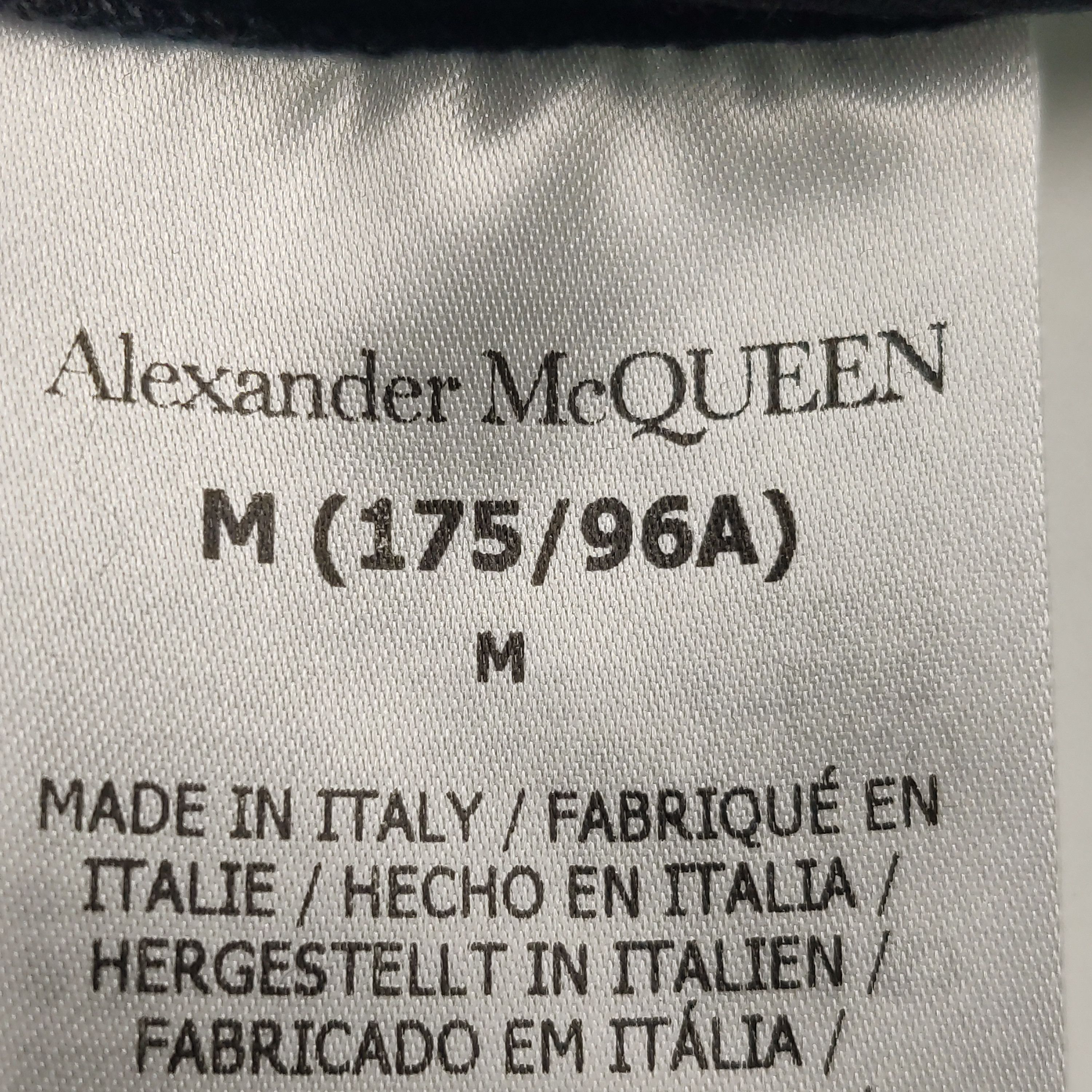 Alexander McQueen Alexander McQueen Brushstroke Logo T-Shirt US M Size US M / EU 48-50 / 2 - 8 Thumbnail