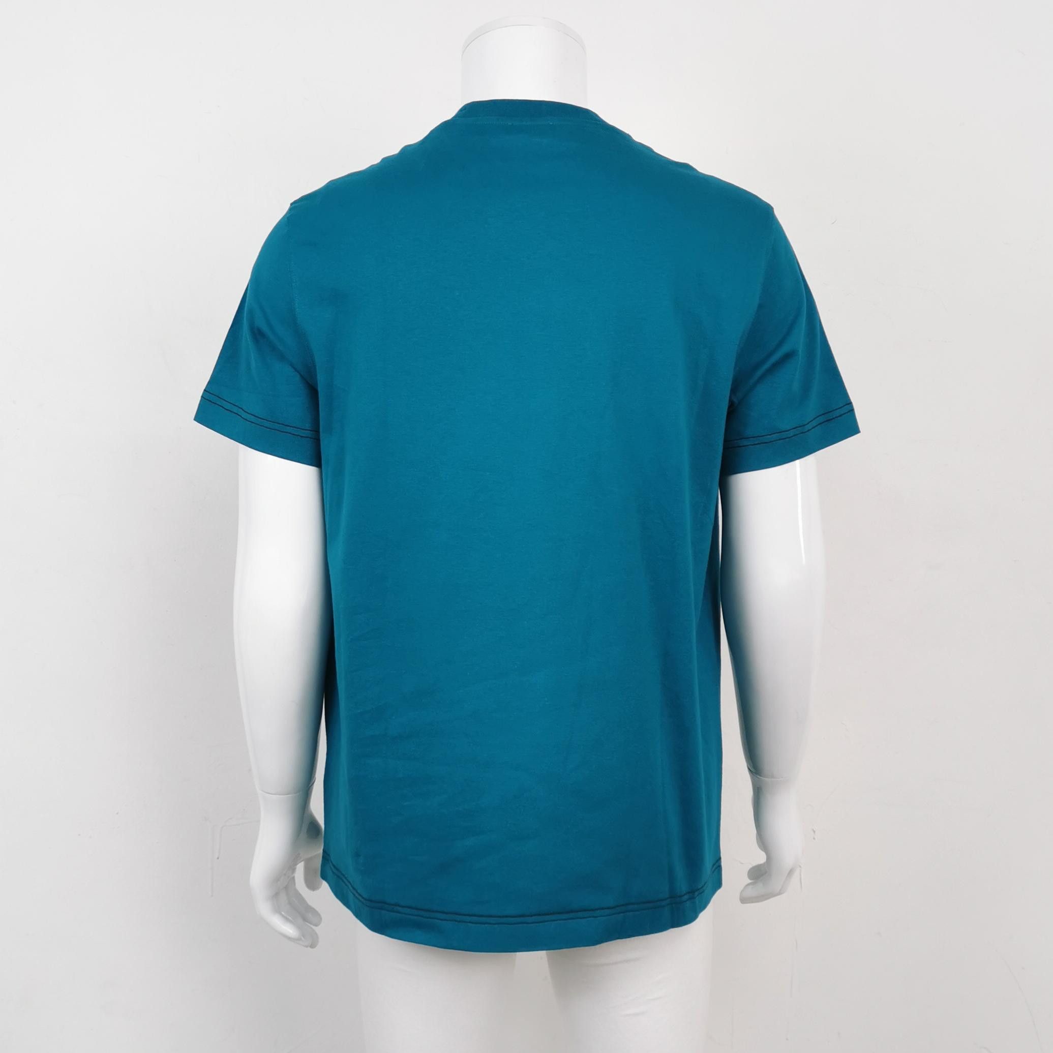 Burberry Burberry Kingfisher Blue T-Shirt Size XL Size US XL / EU 56 / 4 - 3 Thumbnail