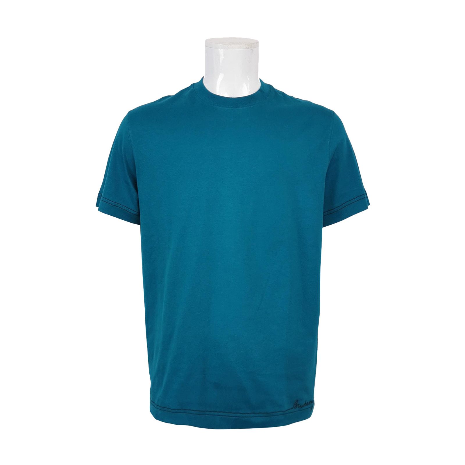 Burberry Burberry Kingfisher Blue T-Shirt Size XL Size US XL / EU 56 / 4 - 2 Thumbnail
