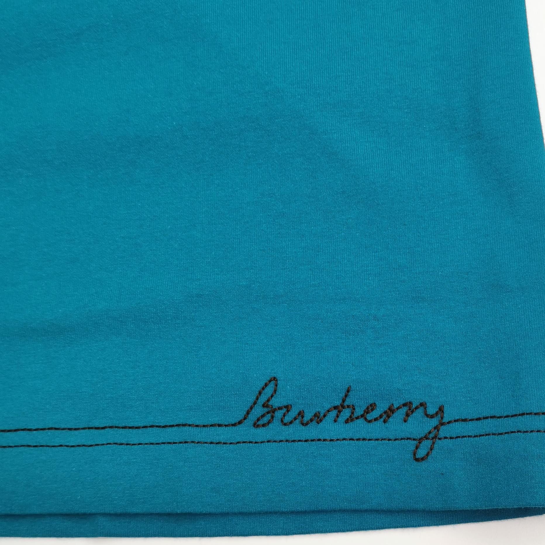 Burberry Burberry Script Logo Cotton T-Shirt XL Size US XL / EU 56 / 4 - 4 Thumbnail