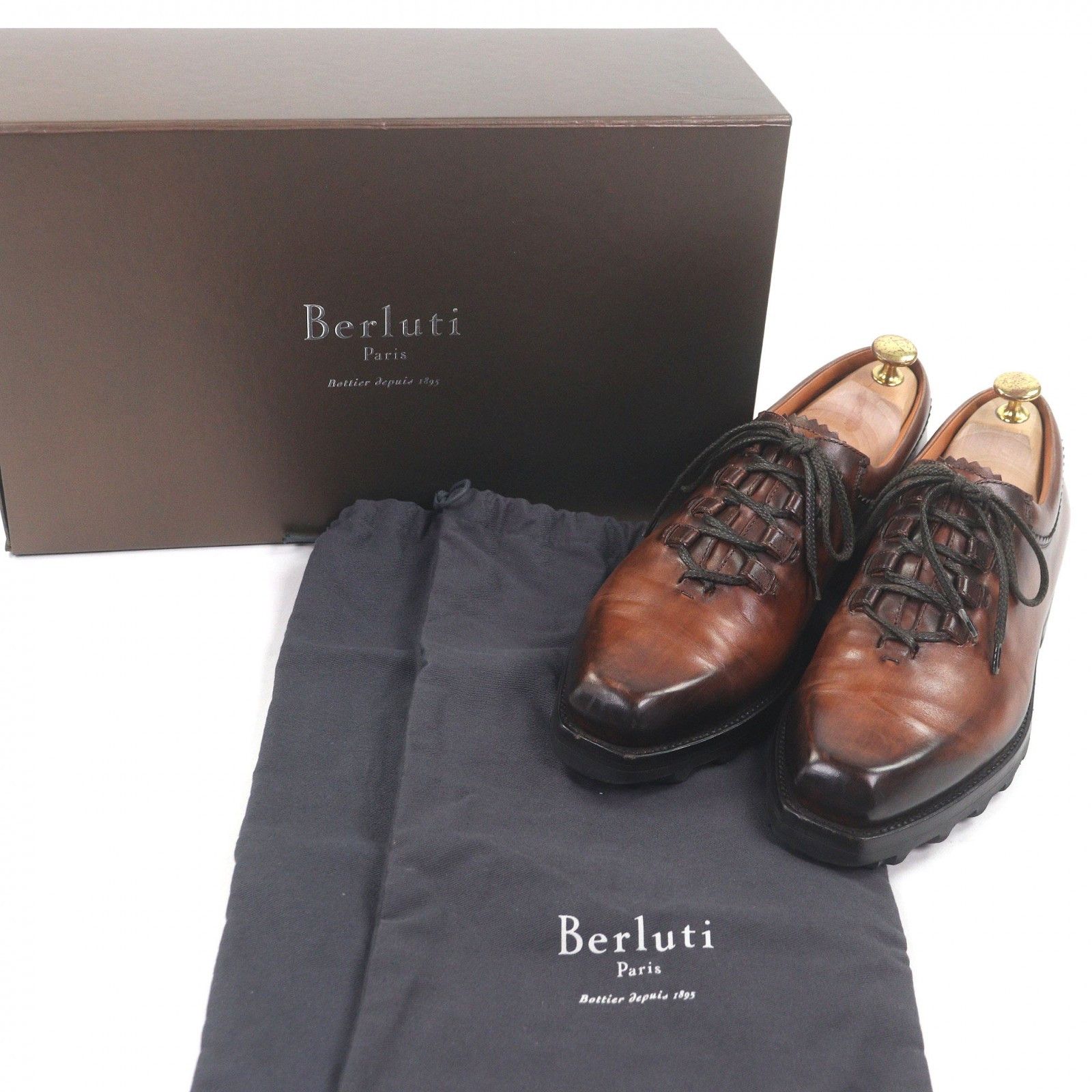 Berluti Berluti Berluti Olga Era New Ultima Leather Dress Shoes Leather Shoes DUTY FREE for USA Size ONE SIZE - 2 Thumbnail