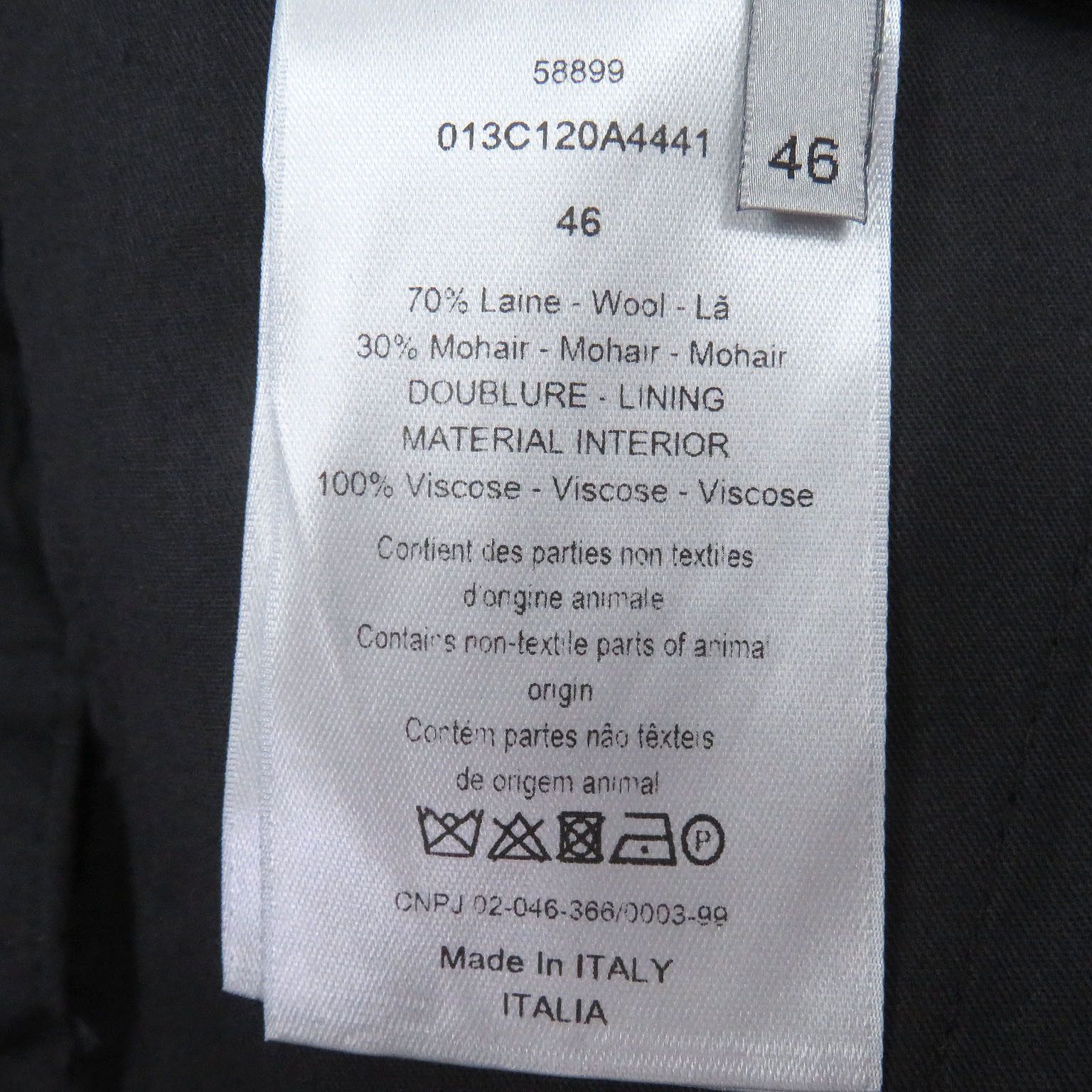 Dior Dior Dior Wool Mohair Pants Textile Pants 013C120A4441 DUTY FREE for USA Size ONE SIZE - 6 Thumbnail