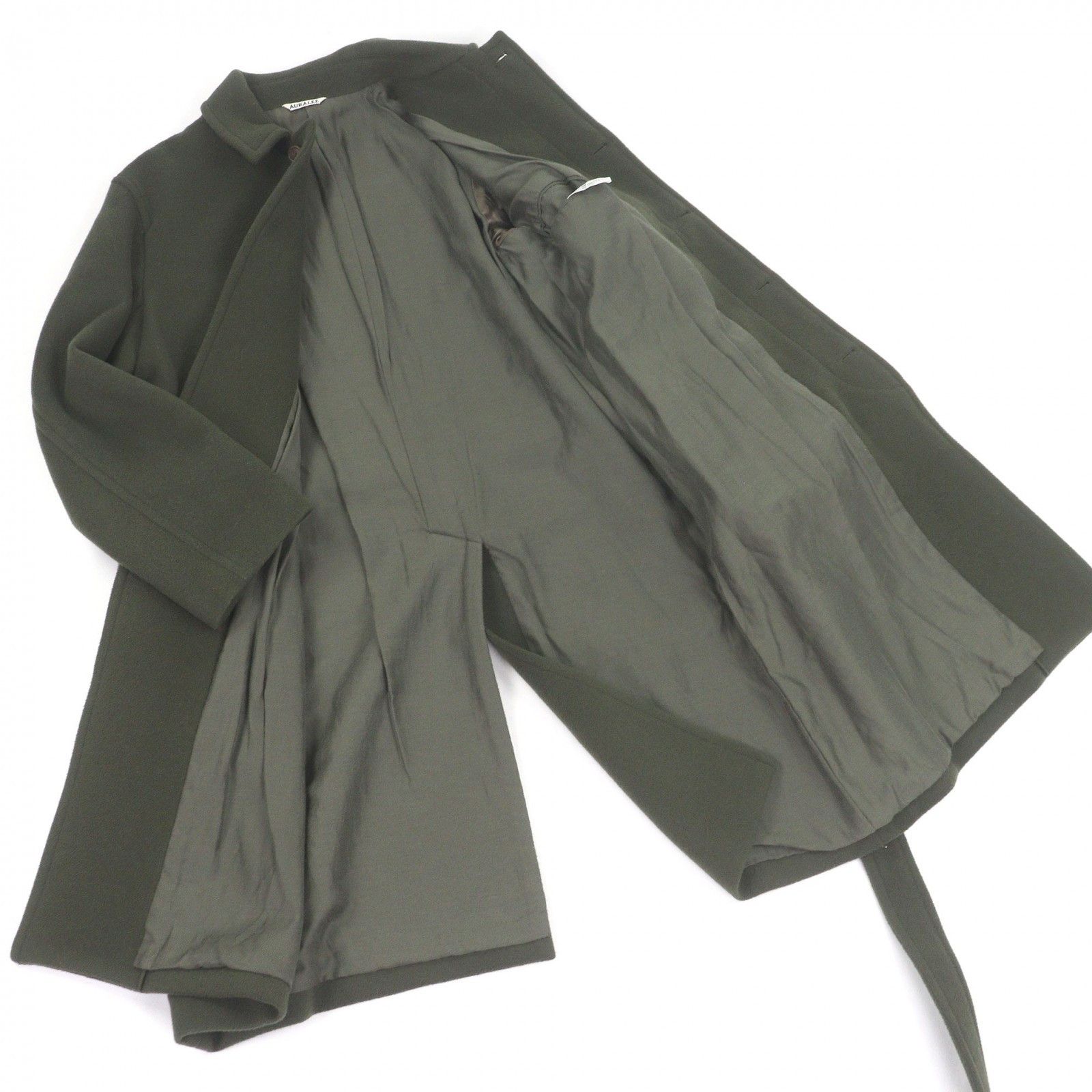 Other Other Auralee Beaver Melton Coat Textile Outerwear DUTY FREE for USA Size ONE SIZE - 3 Thumbnail