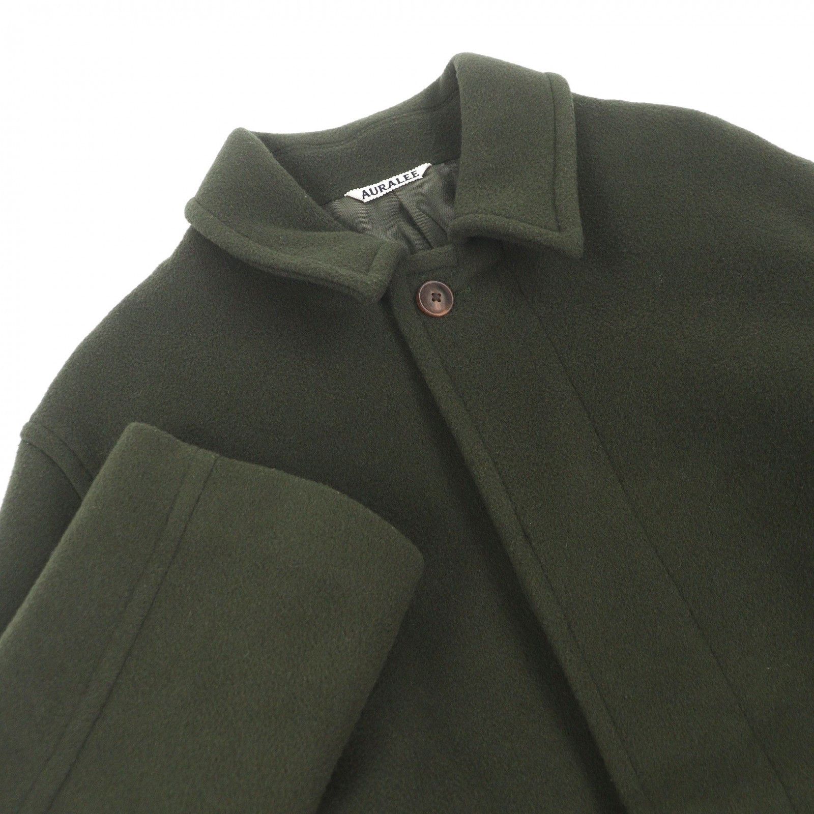 Other Other Auralee Beaver Melton Coat Textile Outerwear DUTY FREE for USA Size ONE SIZE - 2 Thumbnail