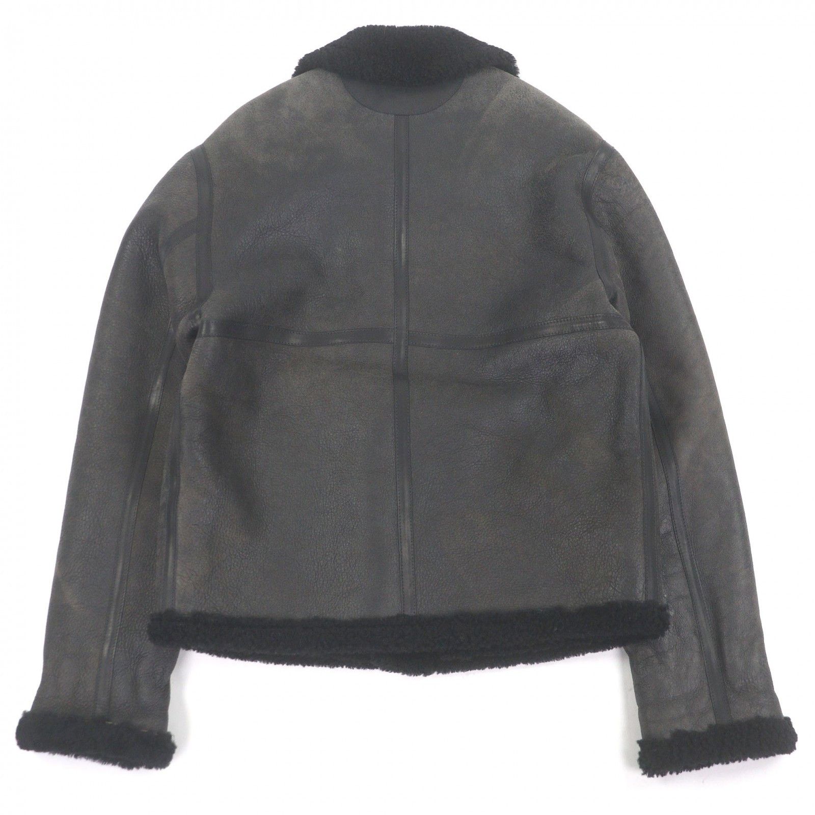 Other Other Alberto Bresci Lamb Leather Flight Jacket Leather Outerwear DUTY FREE for USA Size ONE SIZE - 4 Thumbnail
