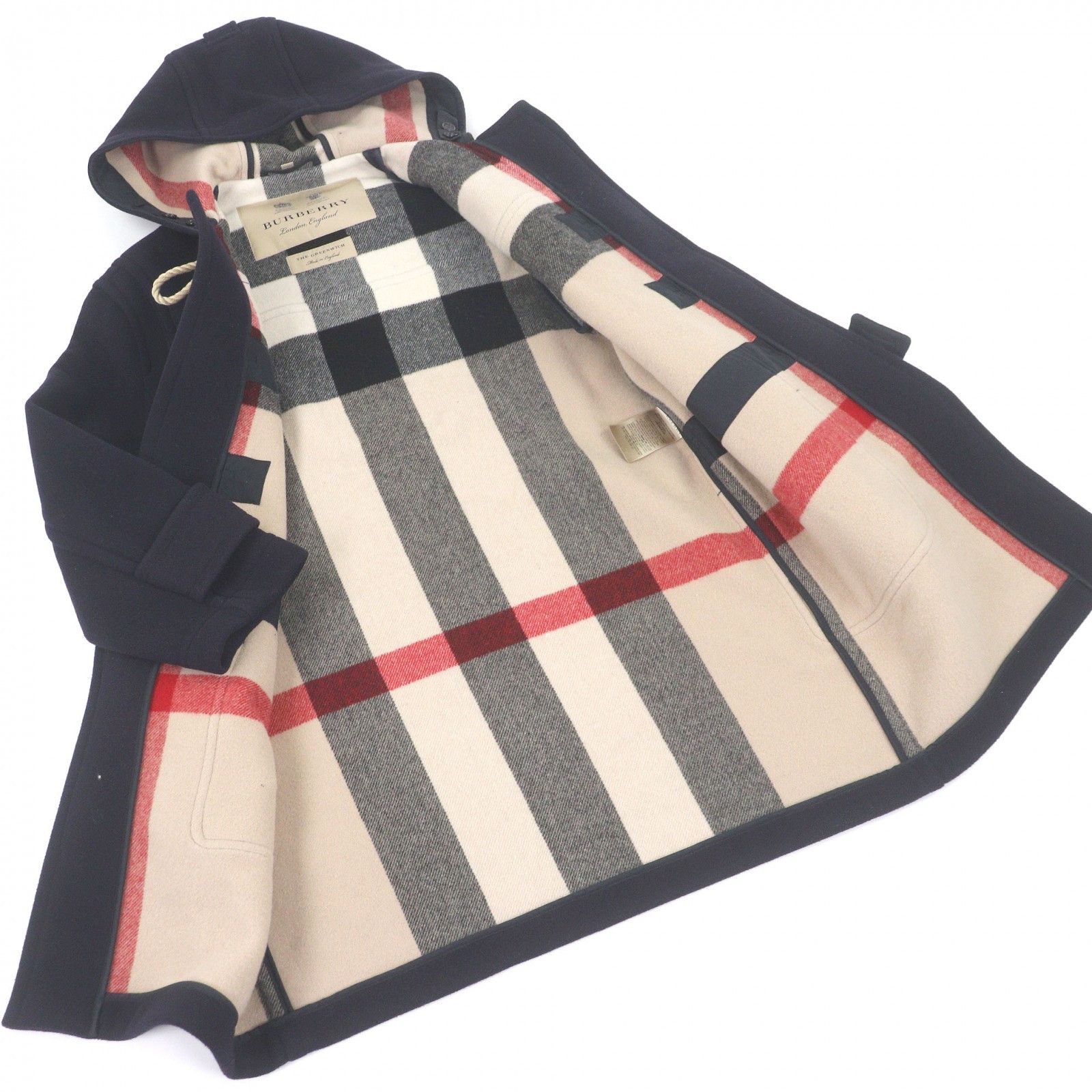 Burberry Burberry Burberry Wool Blend Coat Textile Outerwear DUTY FREE for USA Size ONE SIZE - 3 Thumbnail