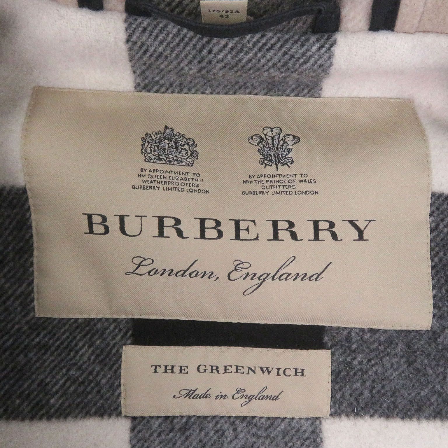 Burberry Burberry Burberry Wool Blend Coat Textile Outerwear DUTY FREE for USA Size ONE SIZE - 6 Thumbnail