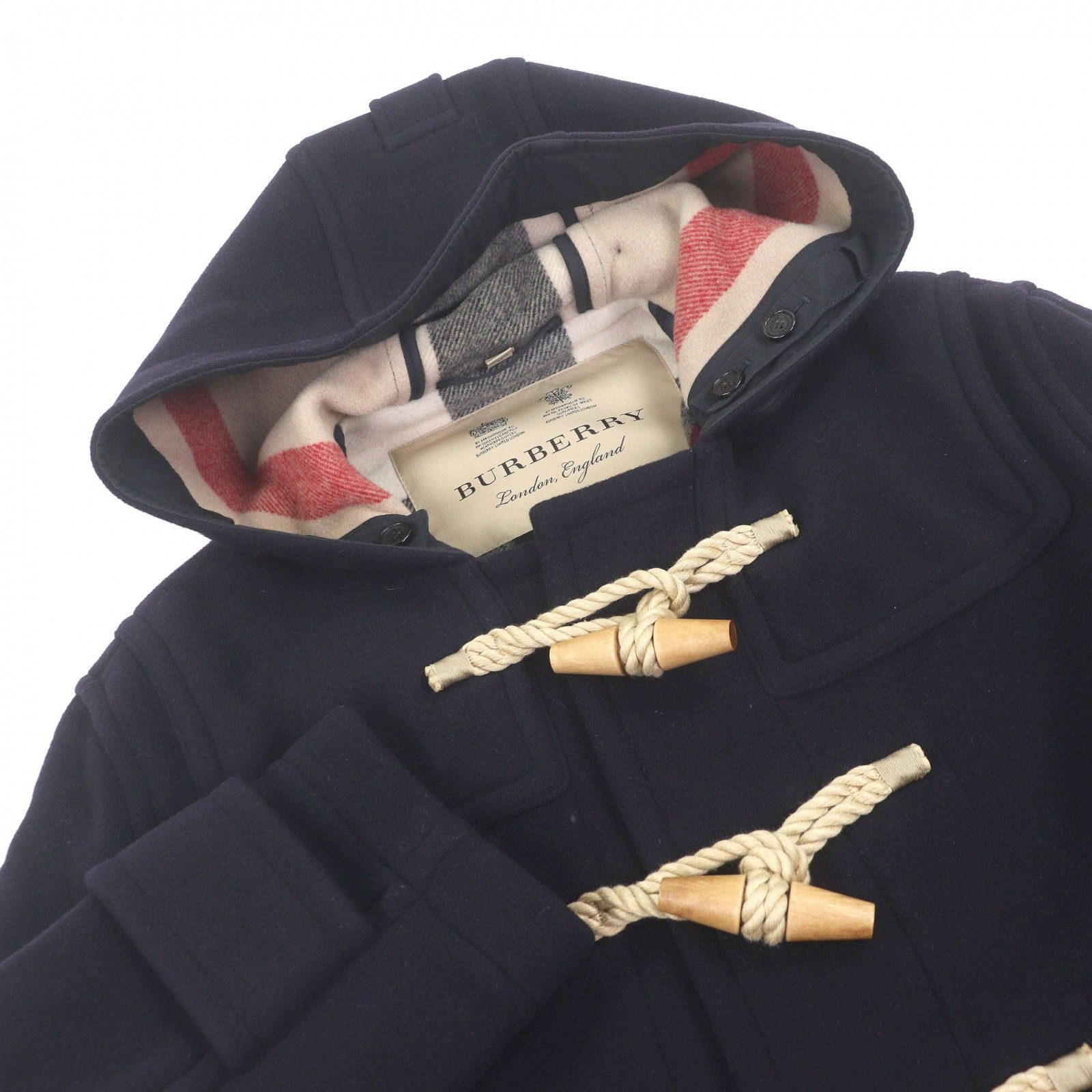 Burberry Burberry Burberry Wool Blend Coat Textile Outerwear DUTY FREE for USA Size ONE SIZE - 2 Thumbnail