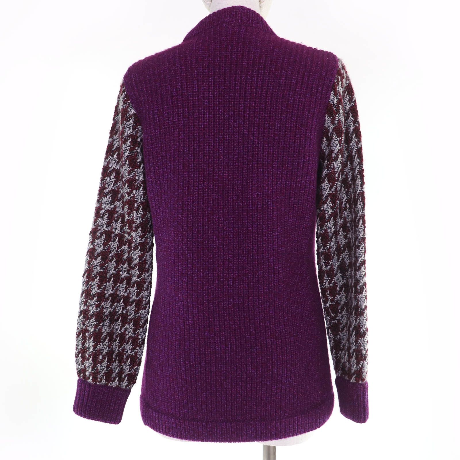 Chanel Chanel Chanel Cashmere Knit Cardigan Textile Tops P76138 DUTY FREE for USA Size ONE SIZE - 3 Thumbnail