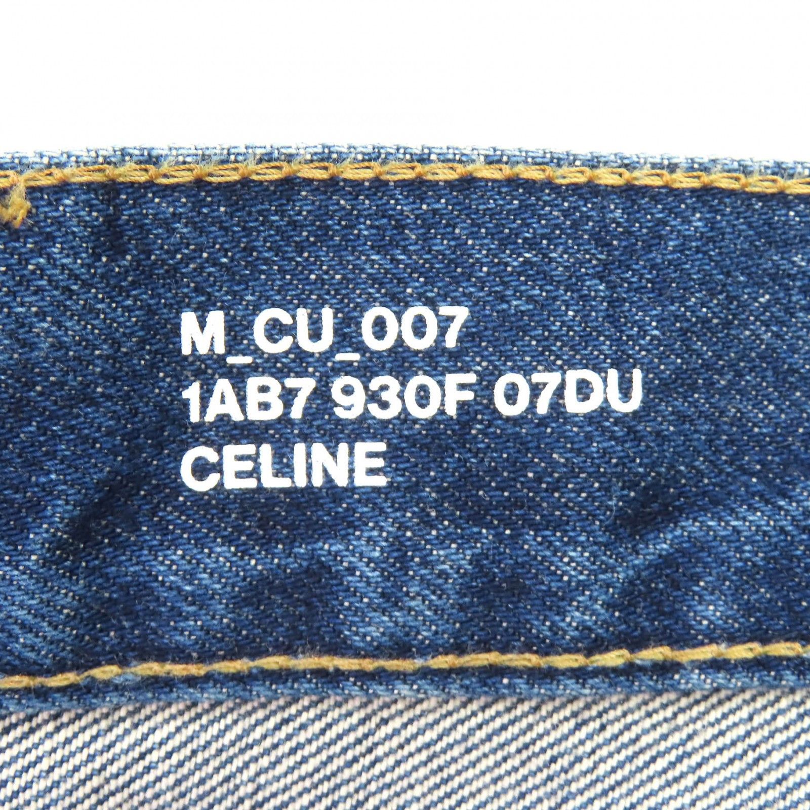 Celine Celine CELINE Denim Pants Textile Jeans 1AB7 930F 07DU DUTY FREE for USA Size ONE SIZE - 9 Thumbnail