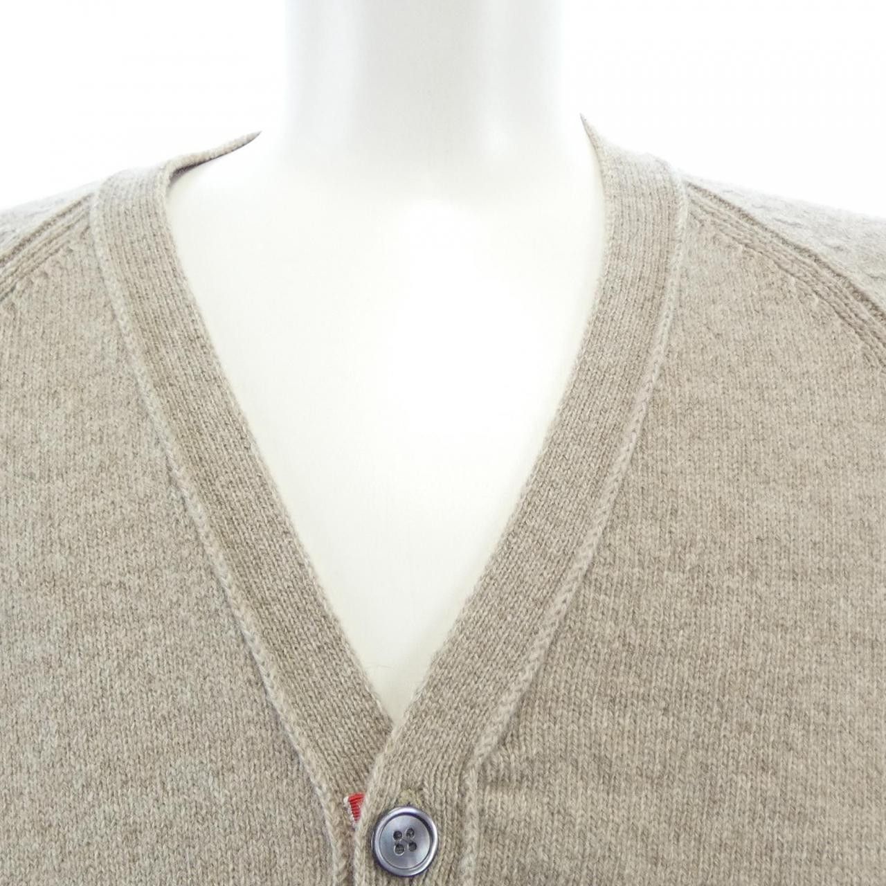 Thom Browne Thom Browne Thom Browne Wool Cardigan Textile Tops MKC613A-Y1026 DUTY FREE for USA Size ONE SIZE - 5 Thumbnail