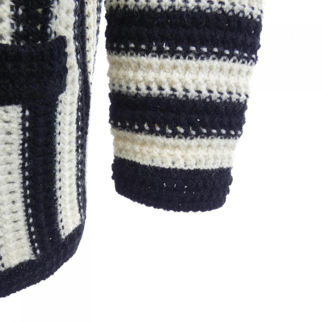 Yves Saint Laurent Yves Saint Laurent Saint Laurent Cotton Cardigan Textile Tops 607652YAJS2 DUTY FREE for USA Size ONE SIZE - 6 Thumbnail