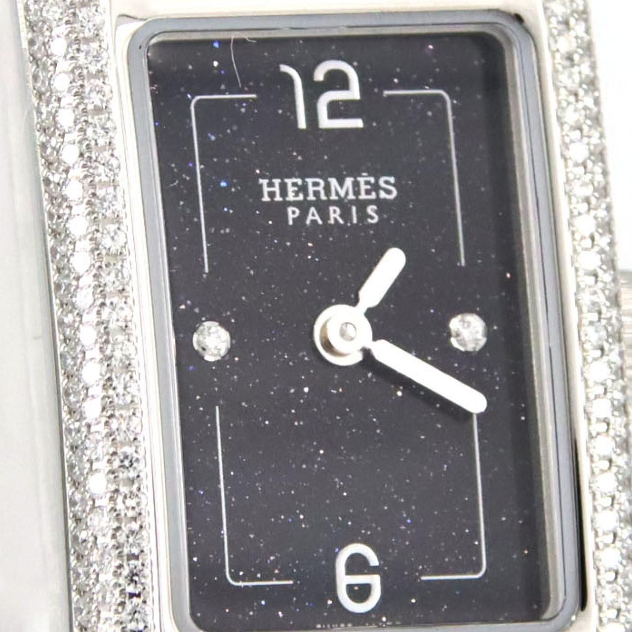 Hermes Hermes Hermes Nantucket Stainless Steel Watch Metal Quartz DUTY FREE for USA Size ONE SIZE - 6 Thumbnail