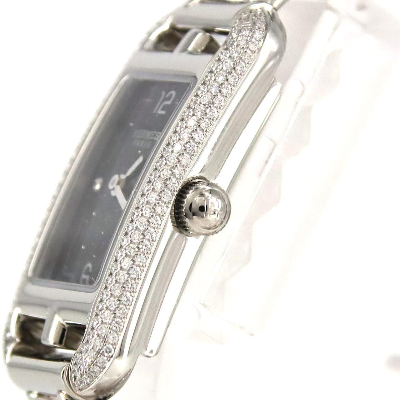 Hermes Hermes Hermes Nantucket Stainless Steel Watch Metal Quartz DUTY FREE for USA Size ONE SIZE - 5 Thumbnail