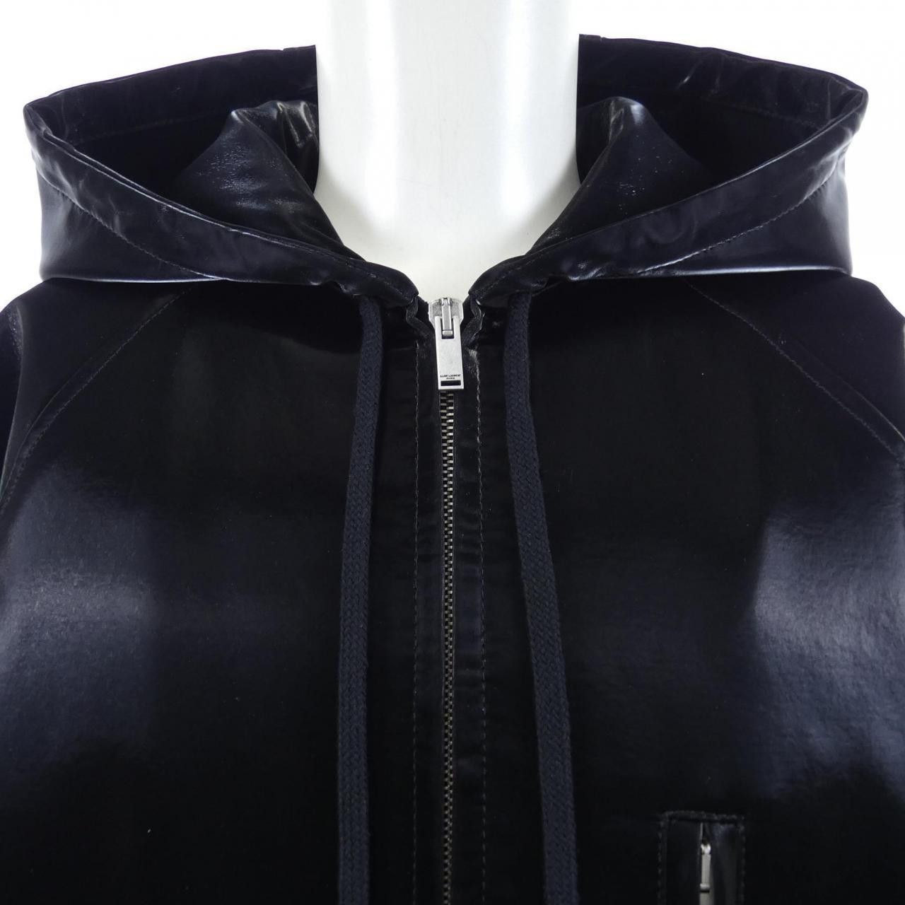 Yves Saint Laurent Yves Saint Laurent Saint Laurent Cotton Blouson Textile Outerwear 713327Y2F85 DUTY FREE for USA Size ONE SIZE - 6 Thumbnail