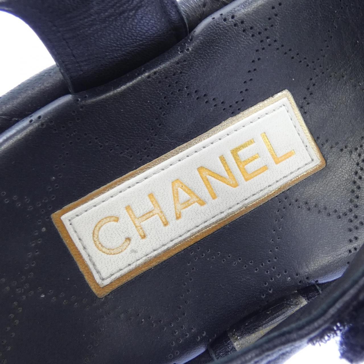 Chanel Chanel Chanel Iridescent Lambskin Sandals Leather Shoes G45430B15279 DUTY FREE for USA Size ONE SIZE - 6 Thumbnail