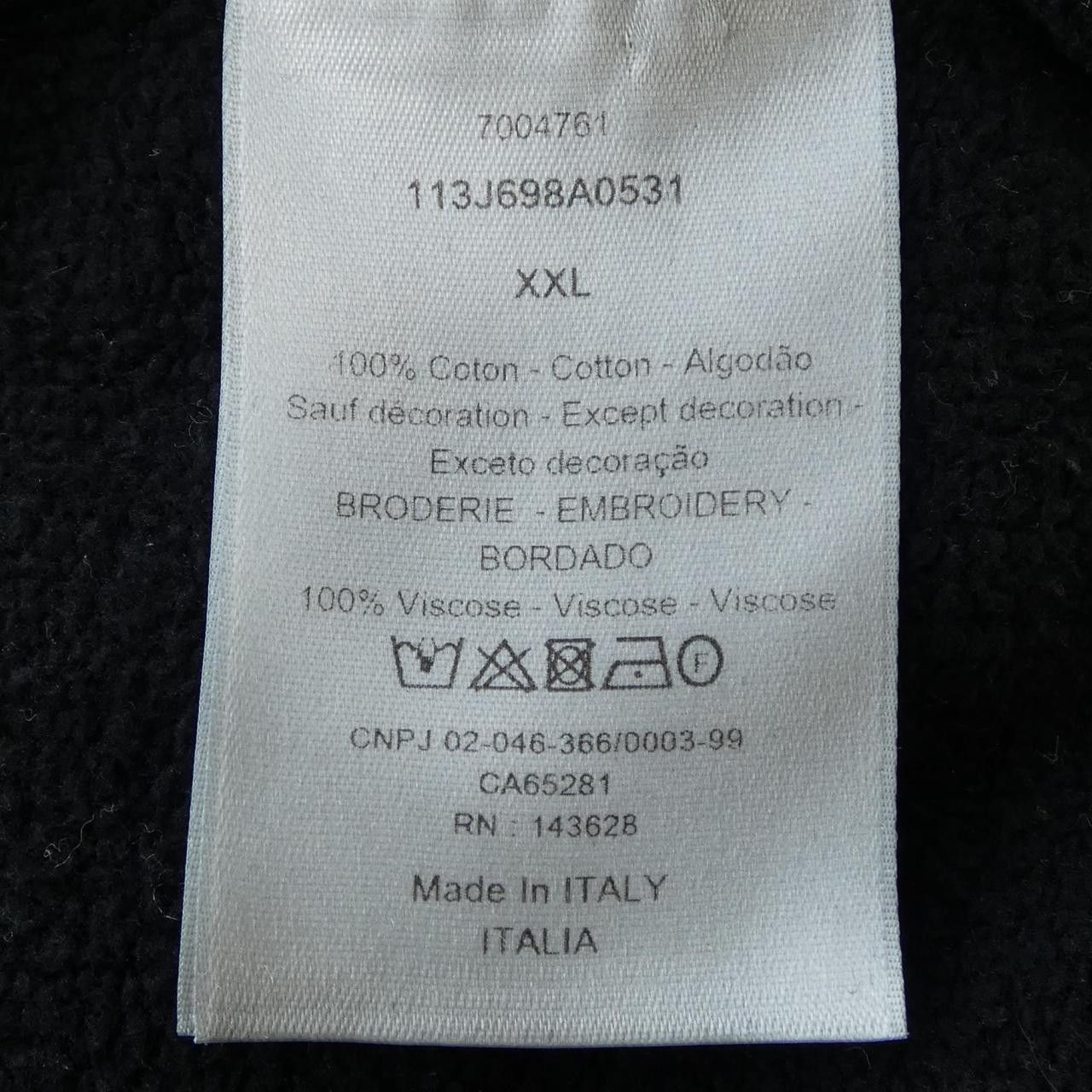 Dior Dior Dior DIOR ESSENTIALS CD ICON Cotton Hoodie Textile Sweatshirts & Hoodies 113J698A0531 DUTY FREE for USA Size ONE SIZE - 3 Thumbnail