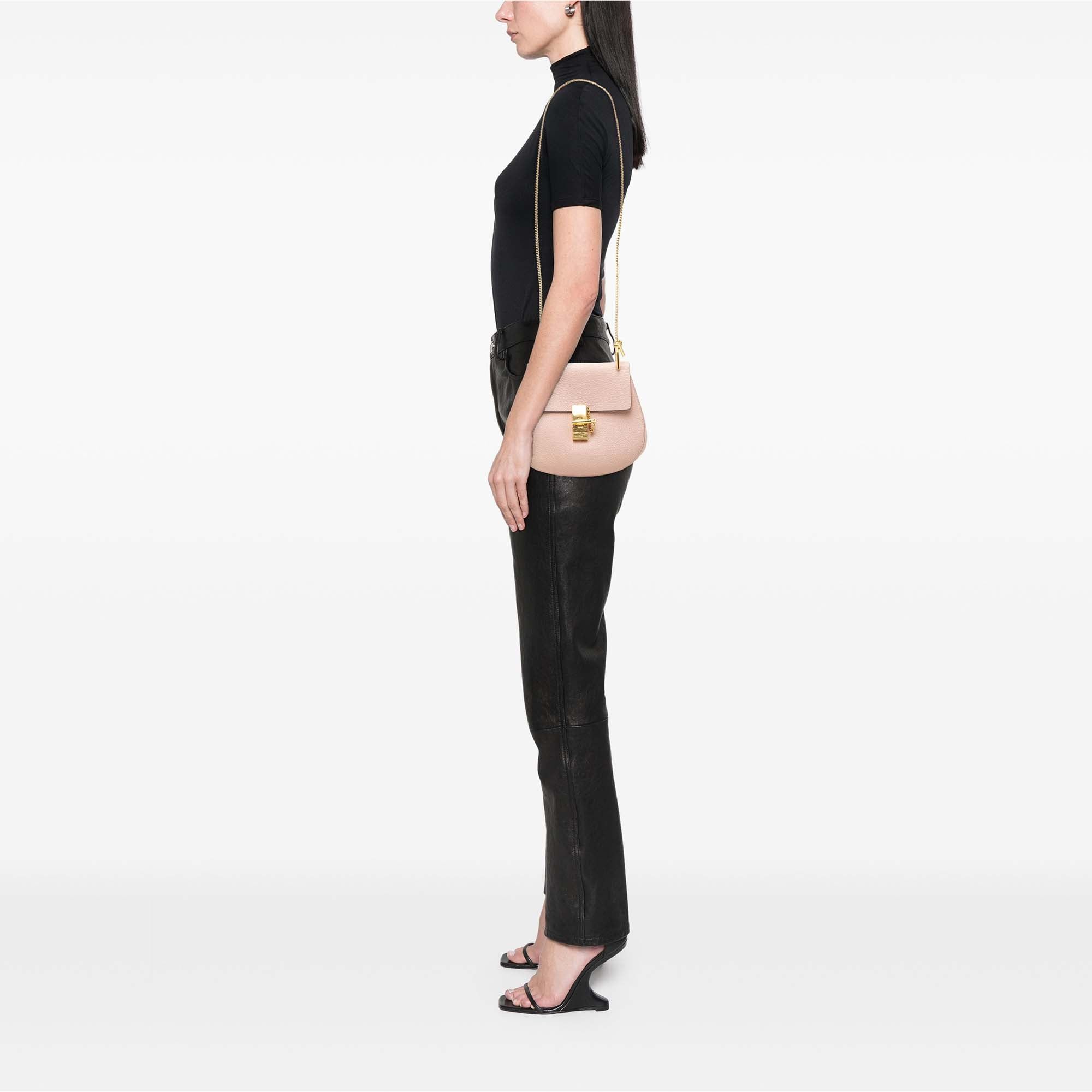 Chloe Small Grained Calfskin Drew Crossbody Size ONE SIZE - 7 Thumbnail
