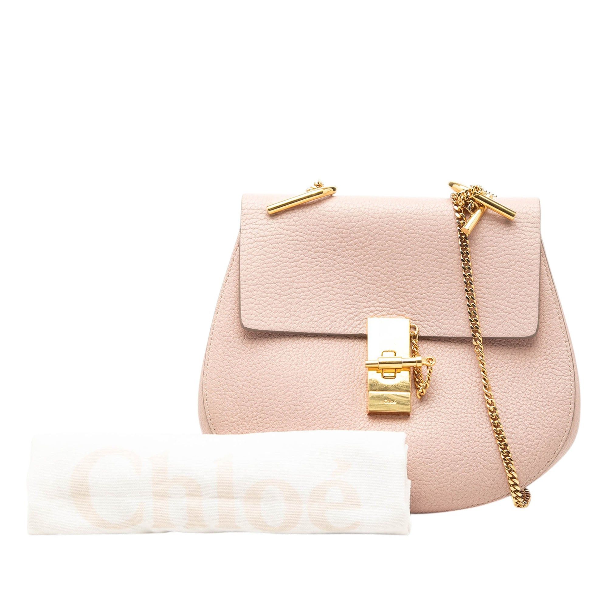 Chloe Small Grained Calfskin Drew Crossbody Size ONE SIZE - 8 Thumbnail