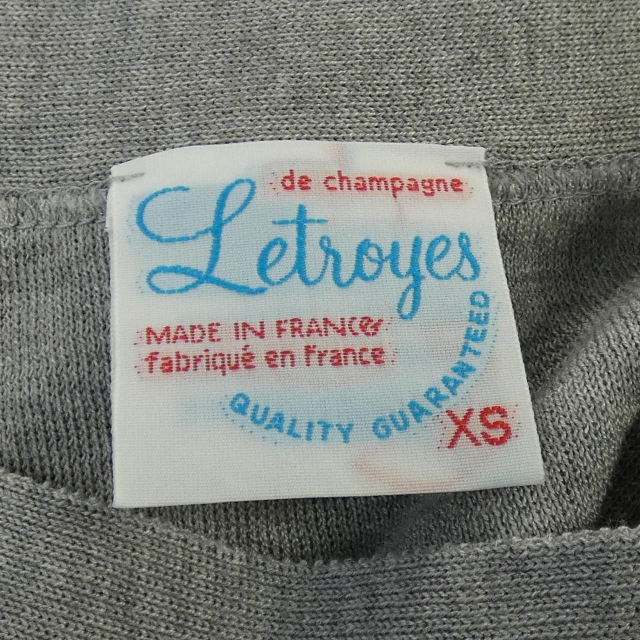 Other Other Letroyes Knit Top Textile Tops DUTY FREE for USA Size ONE SIZE - 4 Thumbnail