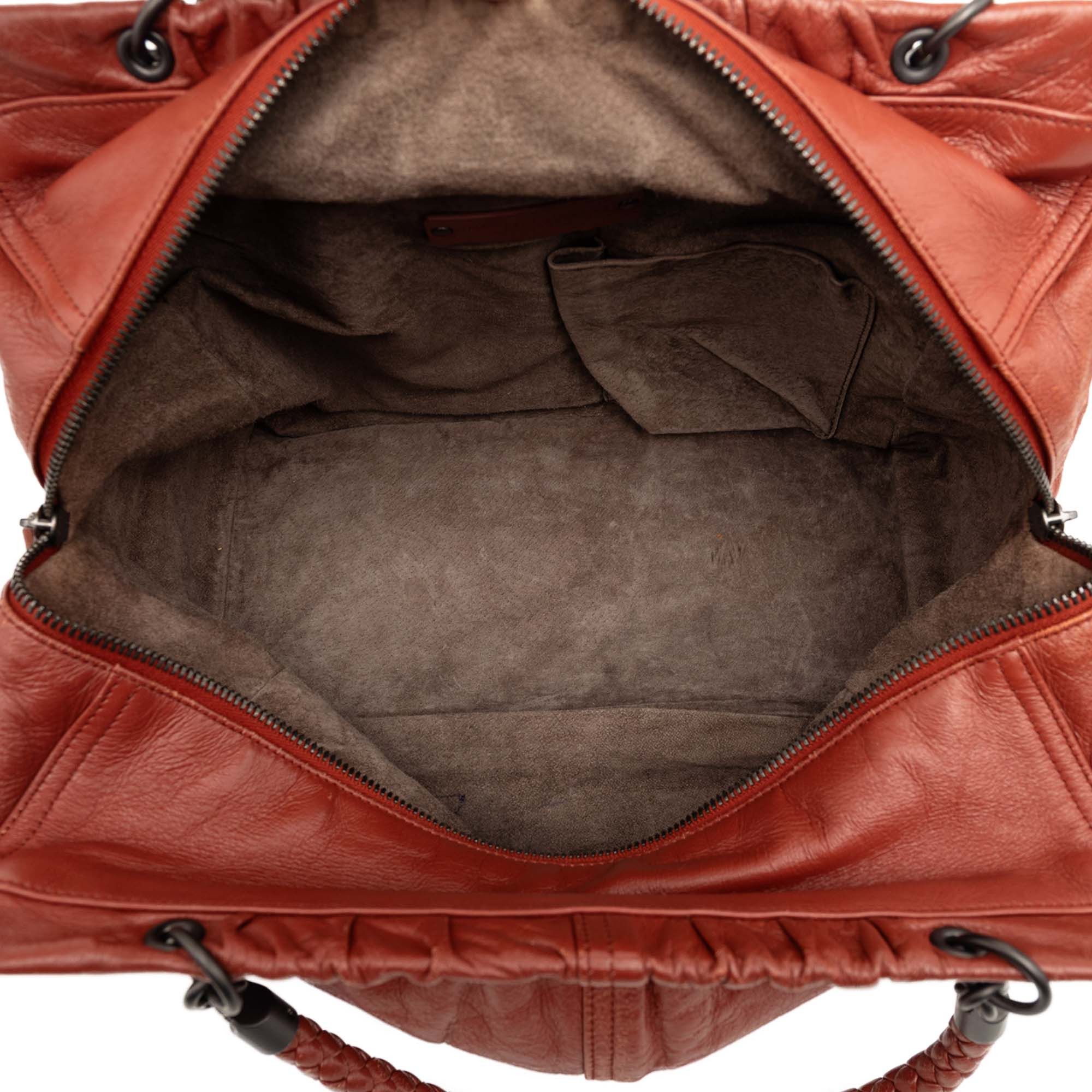 Bottega Veneta Leather Tote Size ONE SIZE - 4 Thumbnail