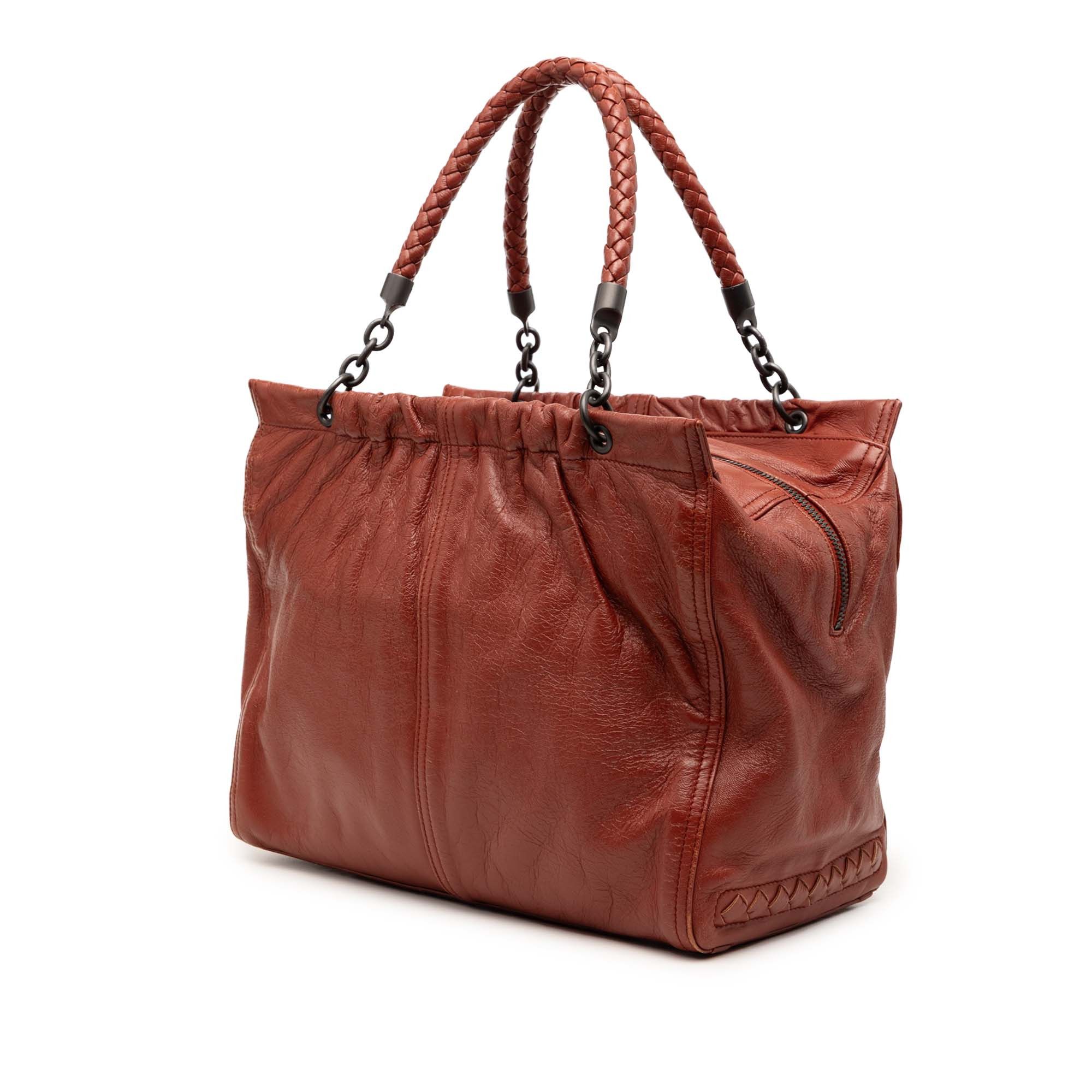 Bottega Veneta Leather Tote Size ONE SIZE - 2 Thumbnail