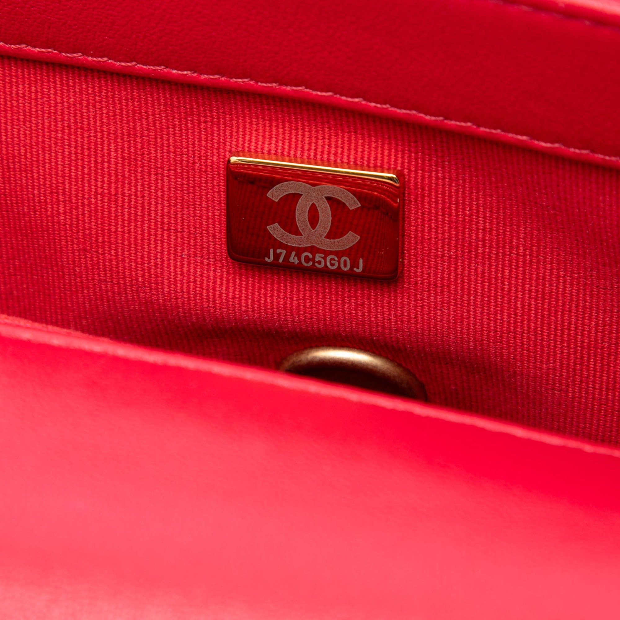 Chanel Small Quilted Lambskin Coco Love Flap Size ONE SIZE - 5 Thumbnail