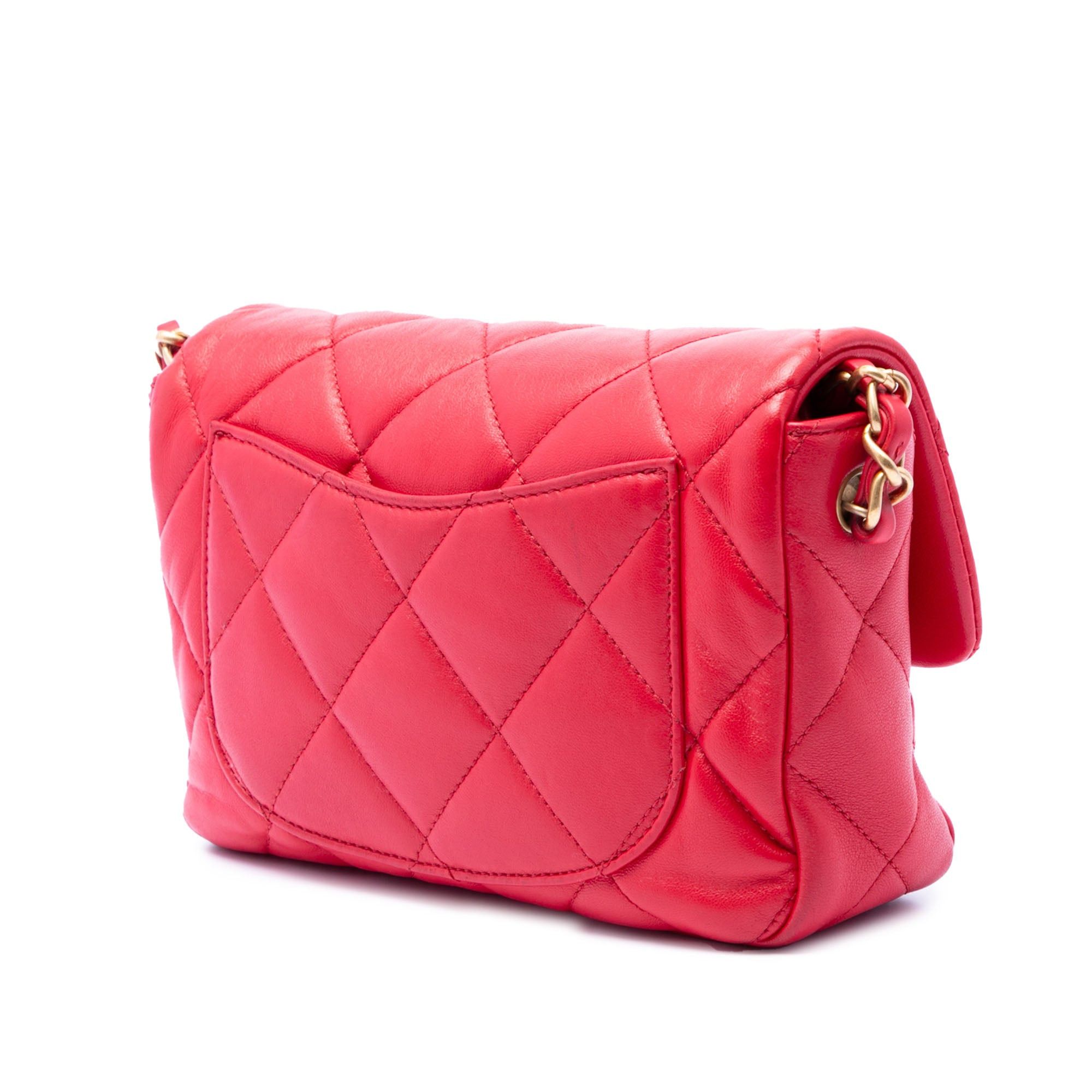 Chanel Small Quilted Lambskin Coco Love Flap Size ONE SIZE - 2 Thumbnail