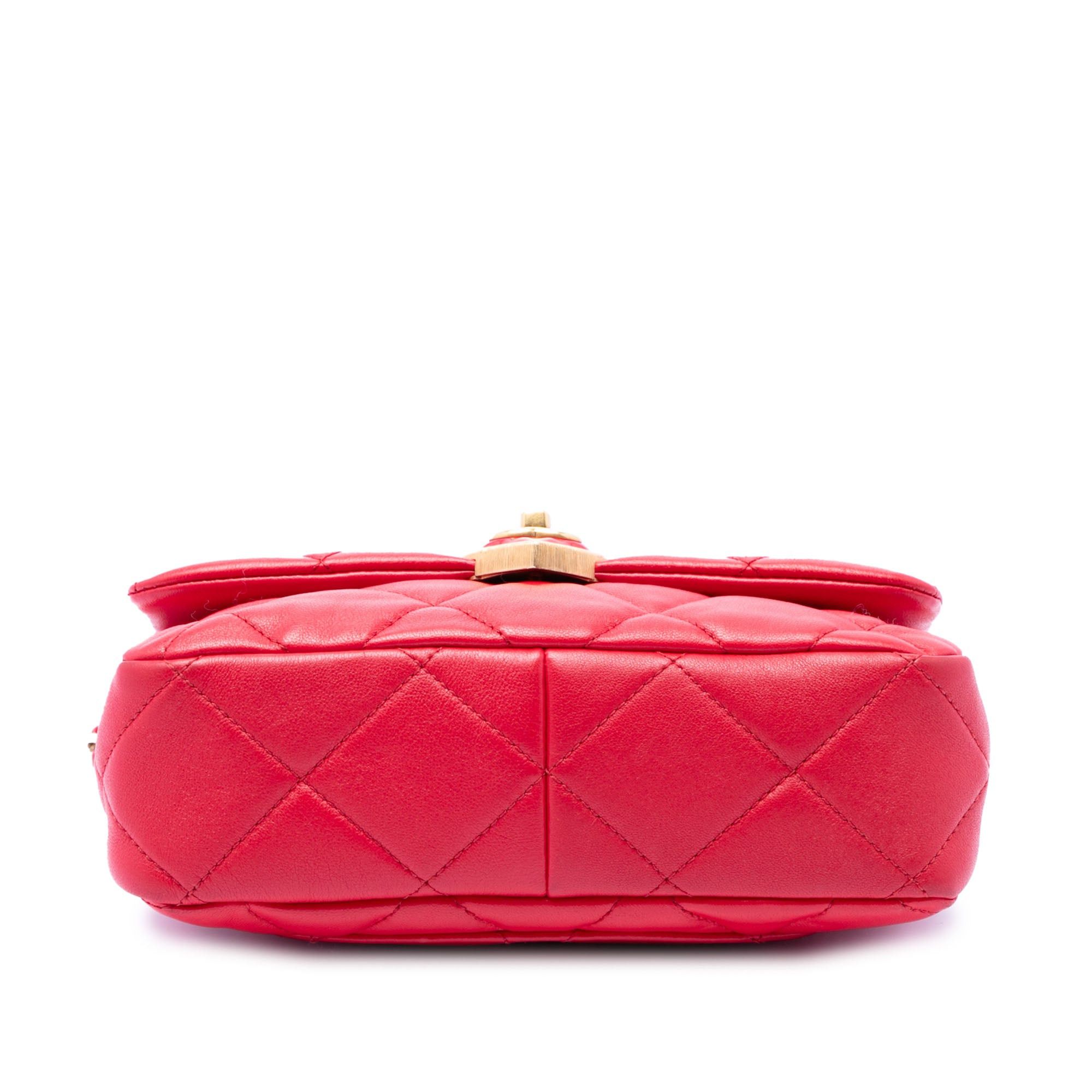 Chanel Small Quilted Lambskin Coco Love Flap Size ONE SIZE - 3 Thumbnail