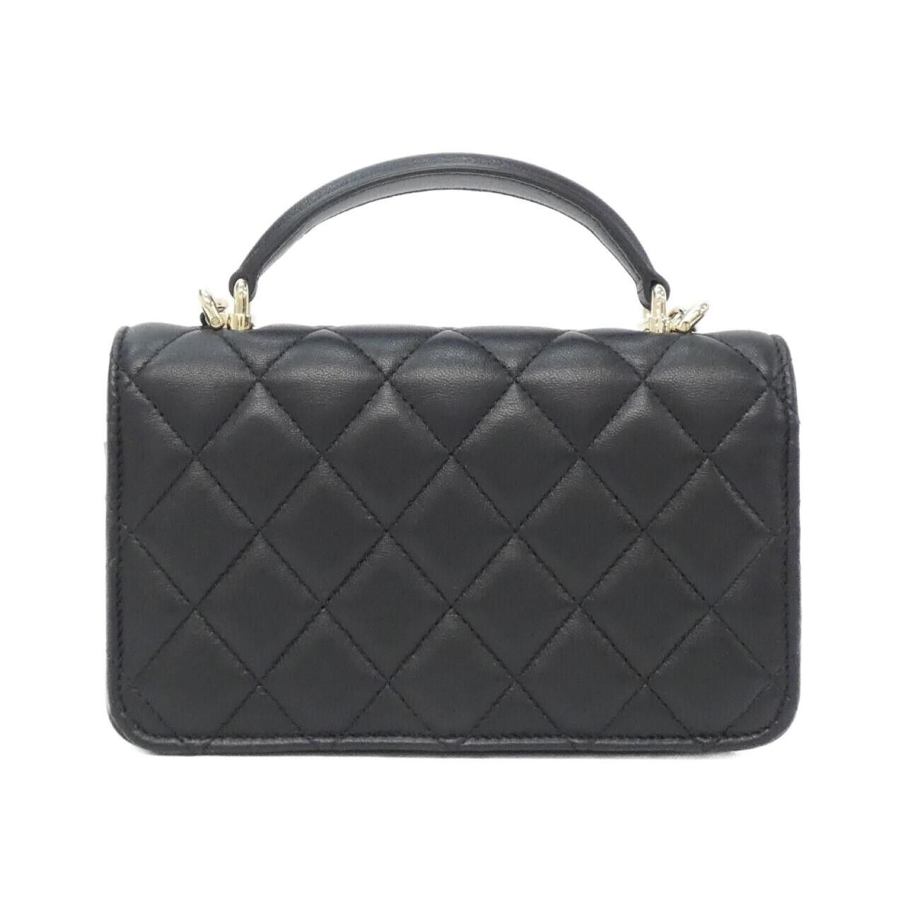 Chanel Chanel Chanel Lambskin Phone Case Leather Phonecase AP3226 DUTY FREE for USA Size ONE SIZE - 2 Thumbnail