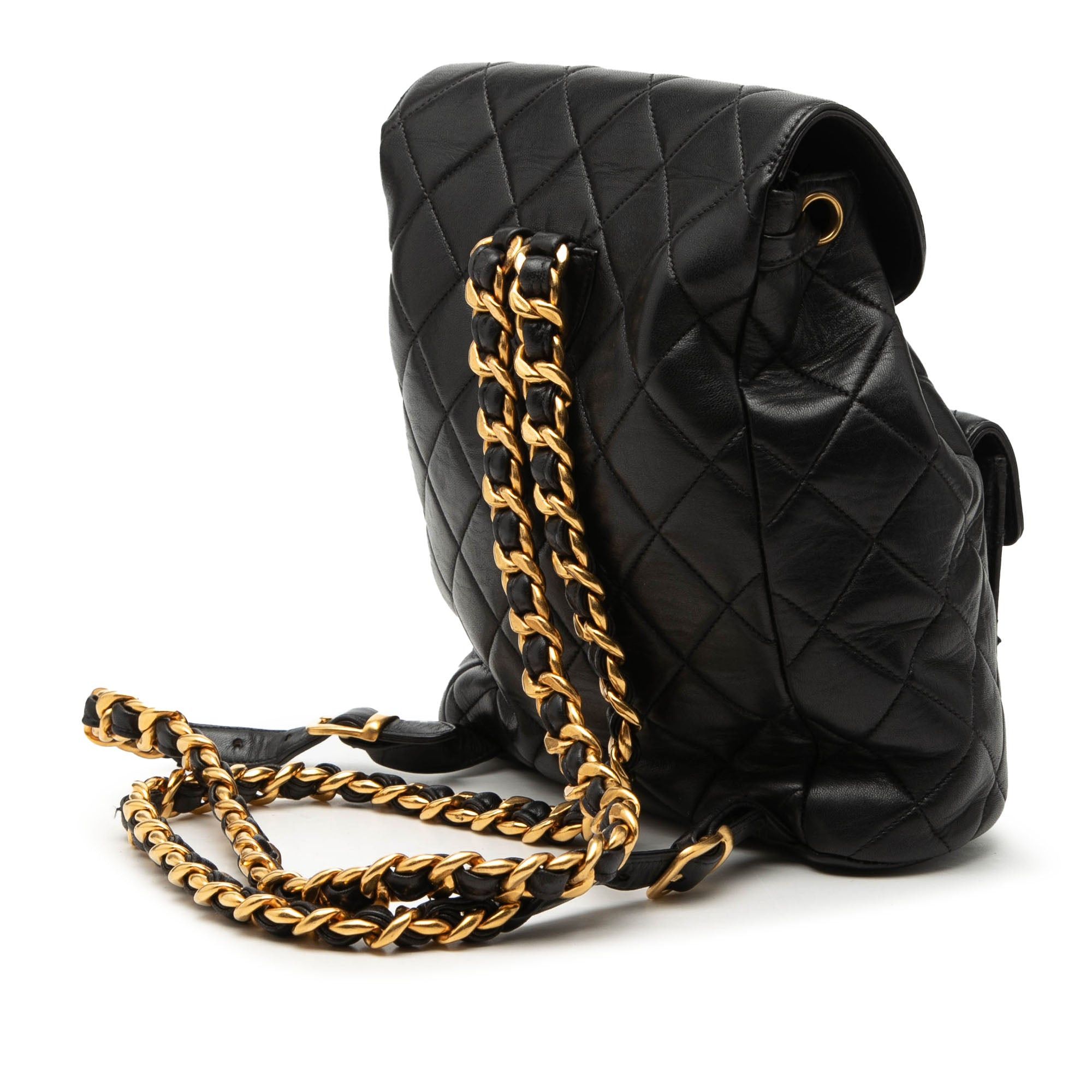 Chanel Medium Quilted Lambskin Duma Backpack Size ONE SIZE - 2 Thumbnail